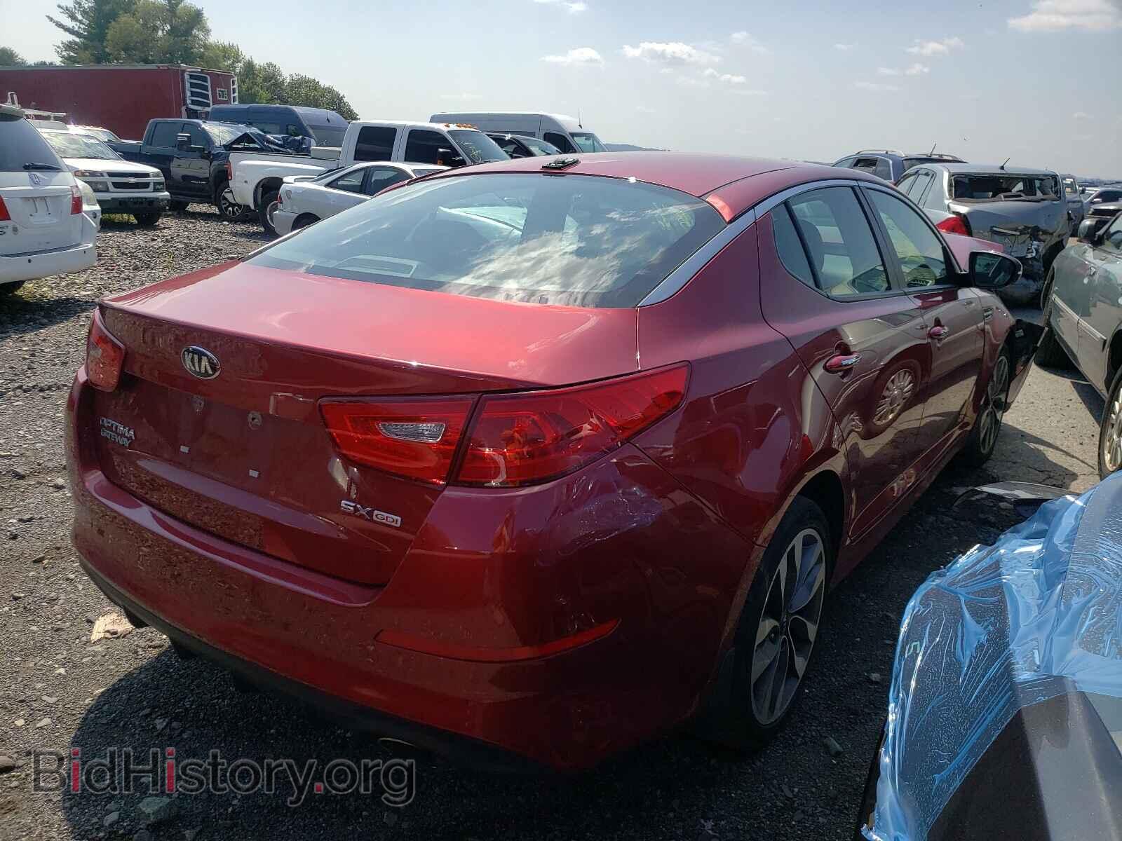 2015 KIA OPTIMA - VIN: 5XXGR4A77FG389895 - Photo 4