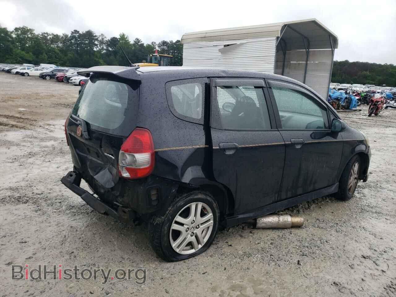 2007 HONDA FIT - VIN: JHMGD38677S001110 - Фото 3
