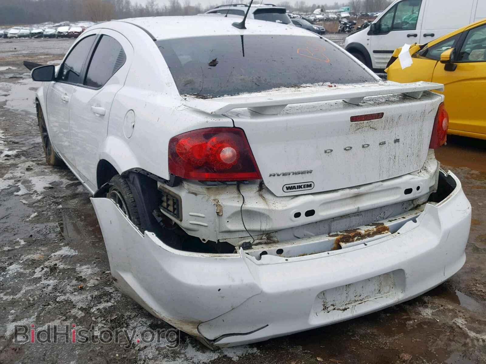 2014 DODGE AVENGER - VIN: 1C3CDZCB9EN175333 - Фото 3