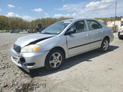 2005 Toyota COROLLA CE, silver — VIN 2T1BR32E95C326725, Copart