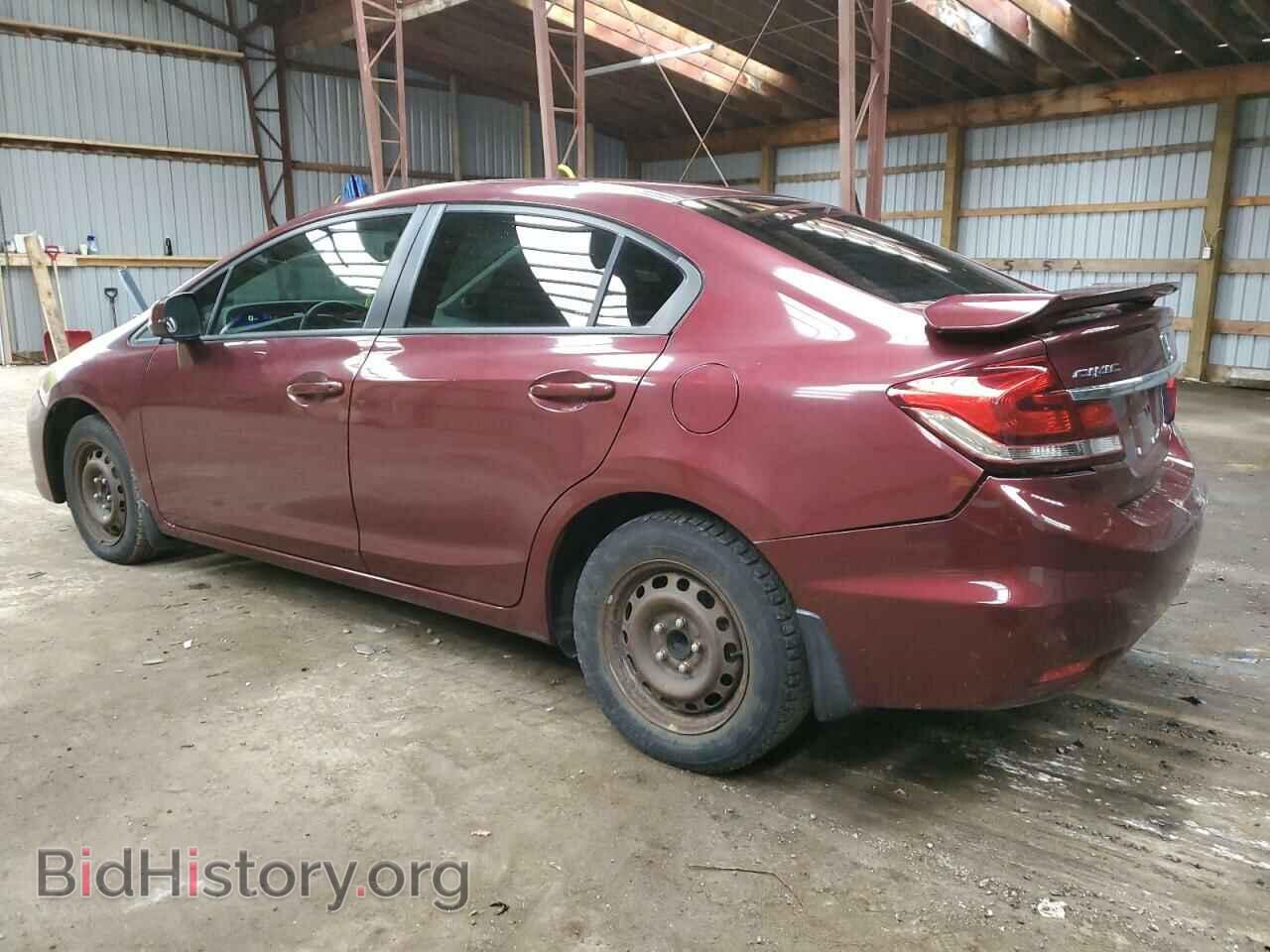 2013 HONDA CIVIC - VIN: 2HGFB2F51DH021638 - Фото 2