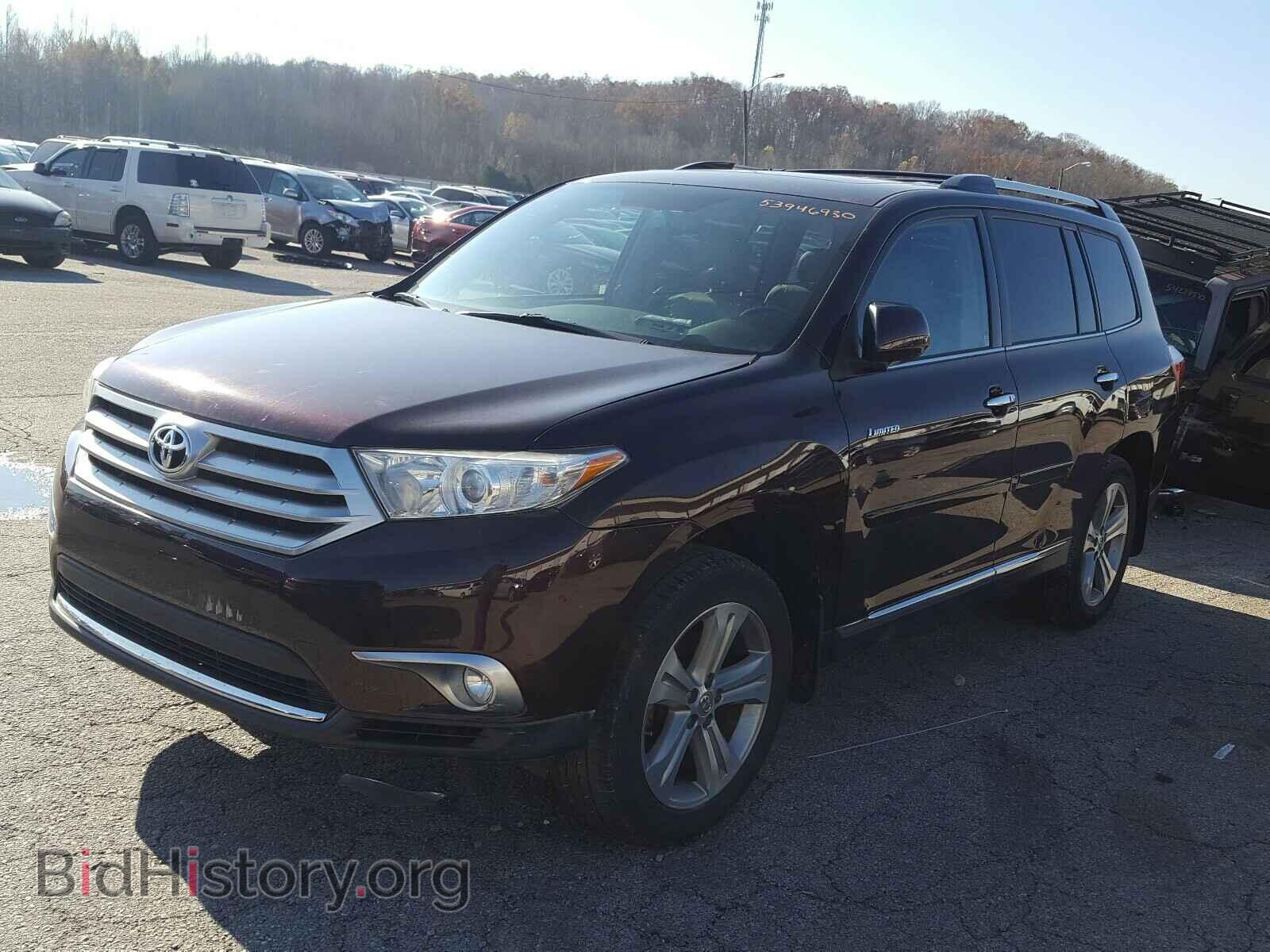 2012 TOYOTA HIGHLANDER - VIN: 5TDDK3EH8CS153528 - Фото 2