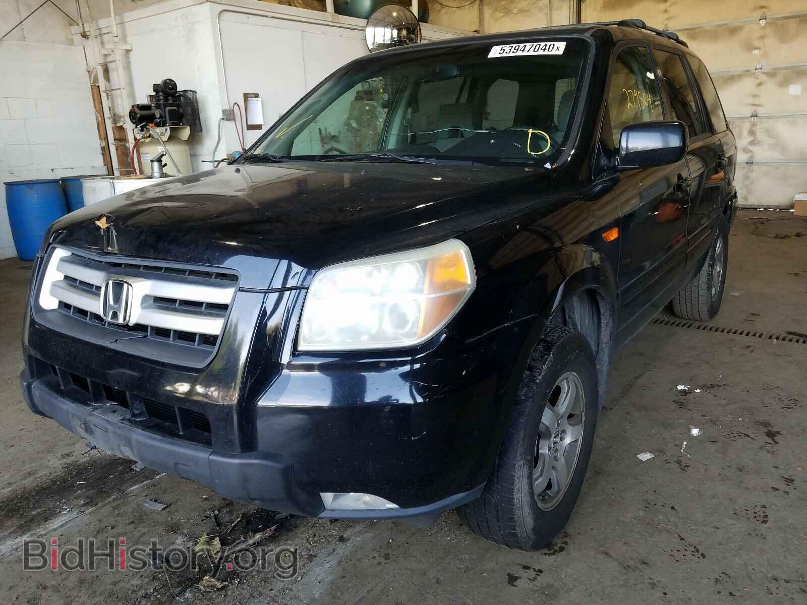 2006 HONDA PILOT - VIN: 2HKYF18456H512492 - Фото 2