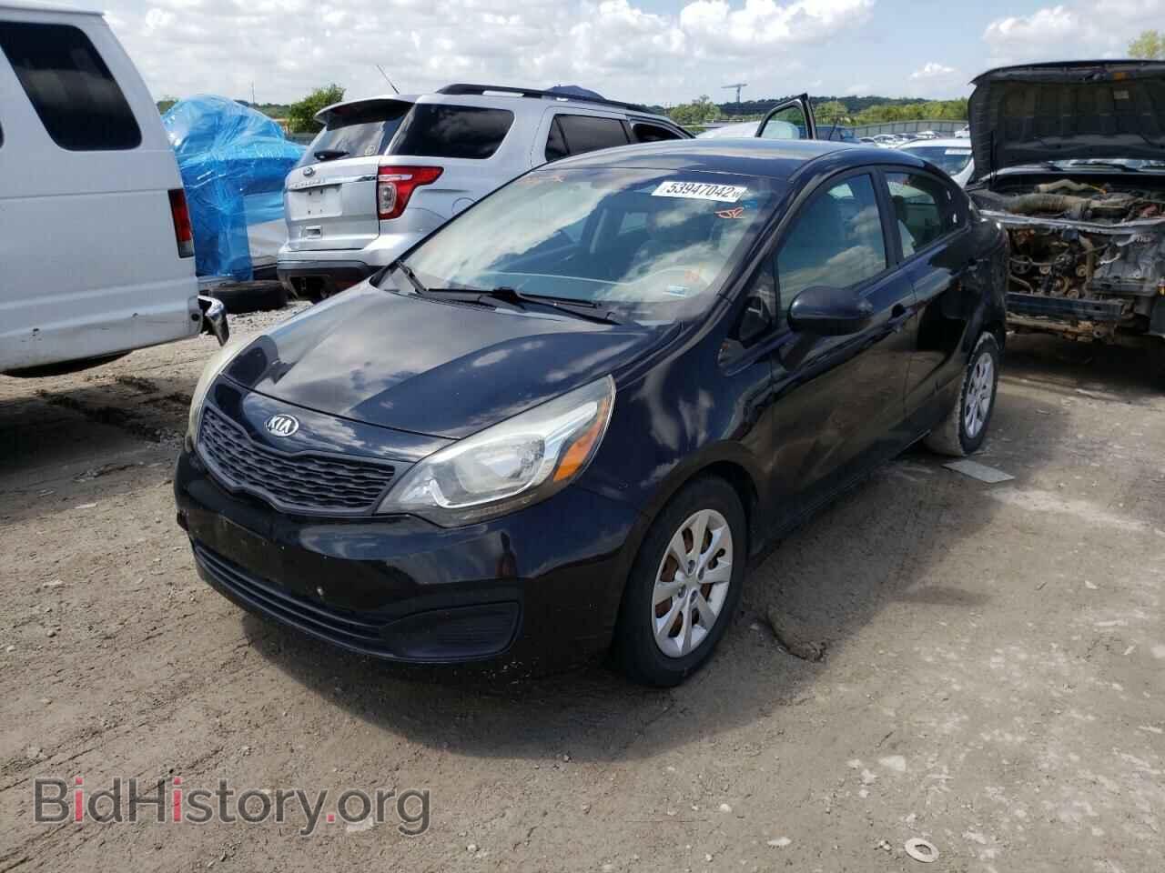 2013 KIA RIO - VIN: KNADM4A3XD6266874 - Фото 2
