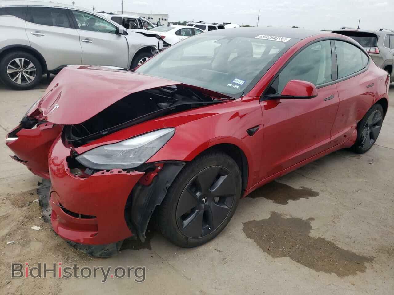 Фотография 5YJ3E1EB6NF287139 - TESLA MODEL 3 2022