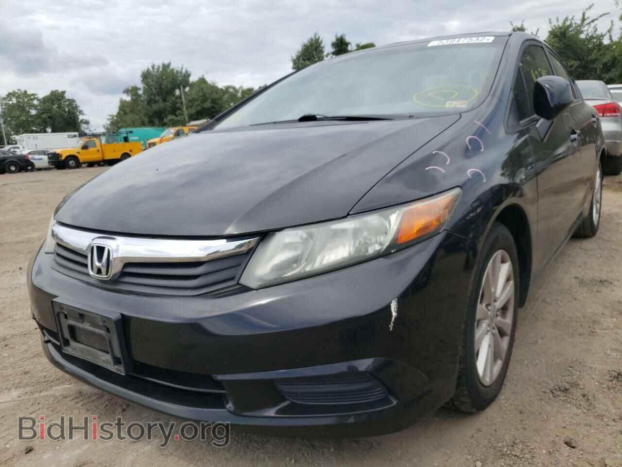 2012 HONDA CIVIC - VIN: 2HGFB2F83CH305071 - Фото 2