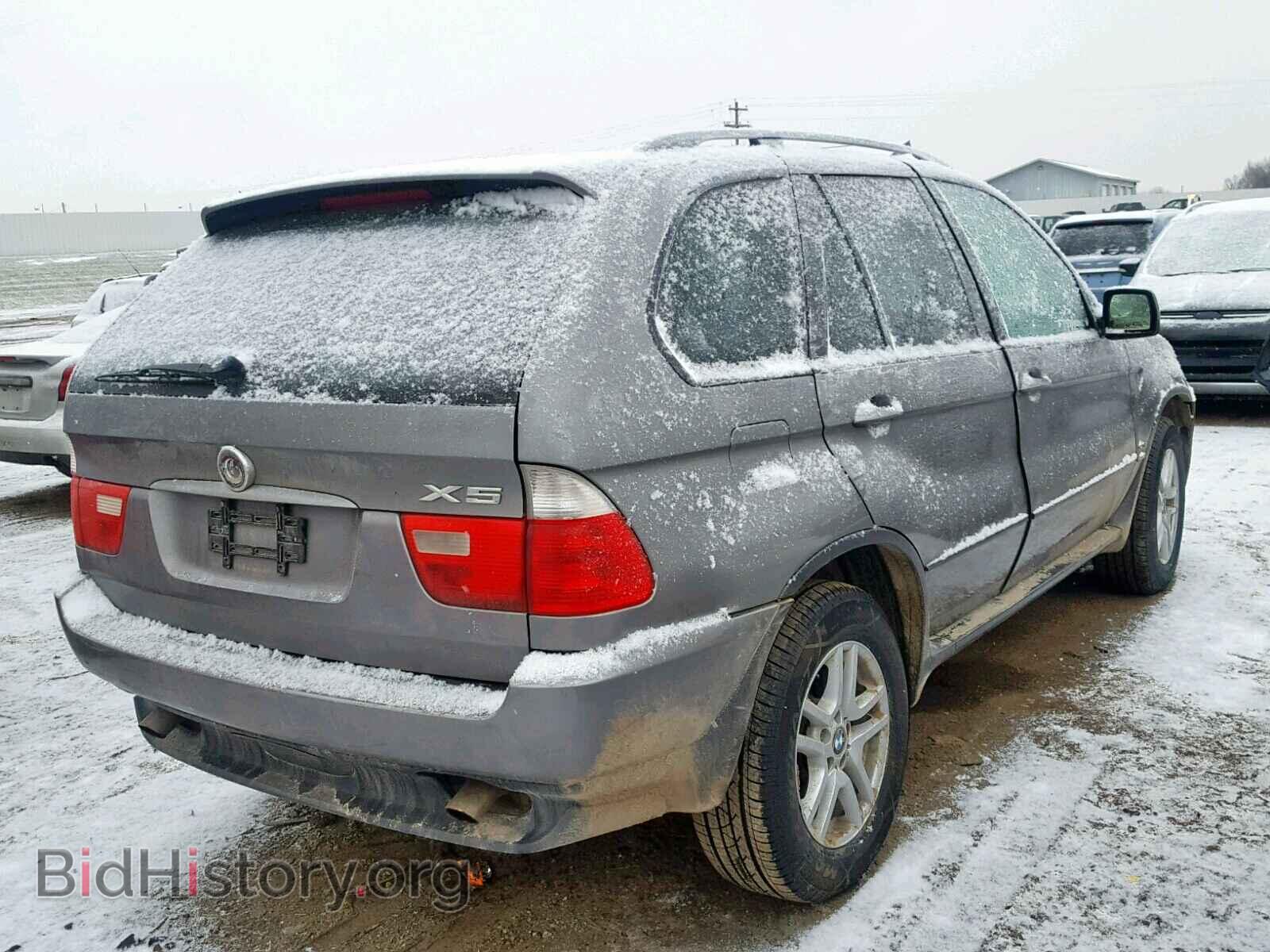 2006 BMW X5 - VIN: 5UXFA13566LY34624 - Фото 4