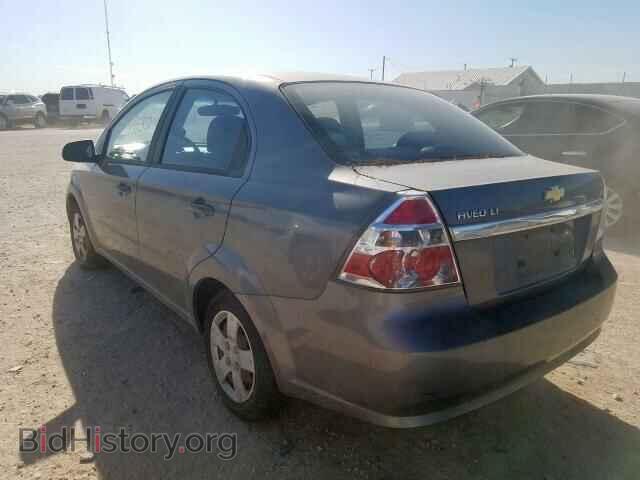 2009 CHEVROLET AVEO - VIN: KL1TD56E99B602048 - Фото 3