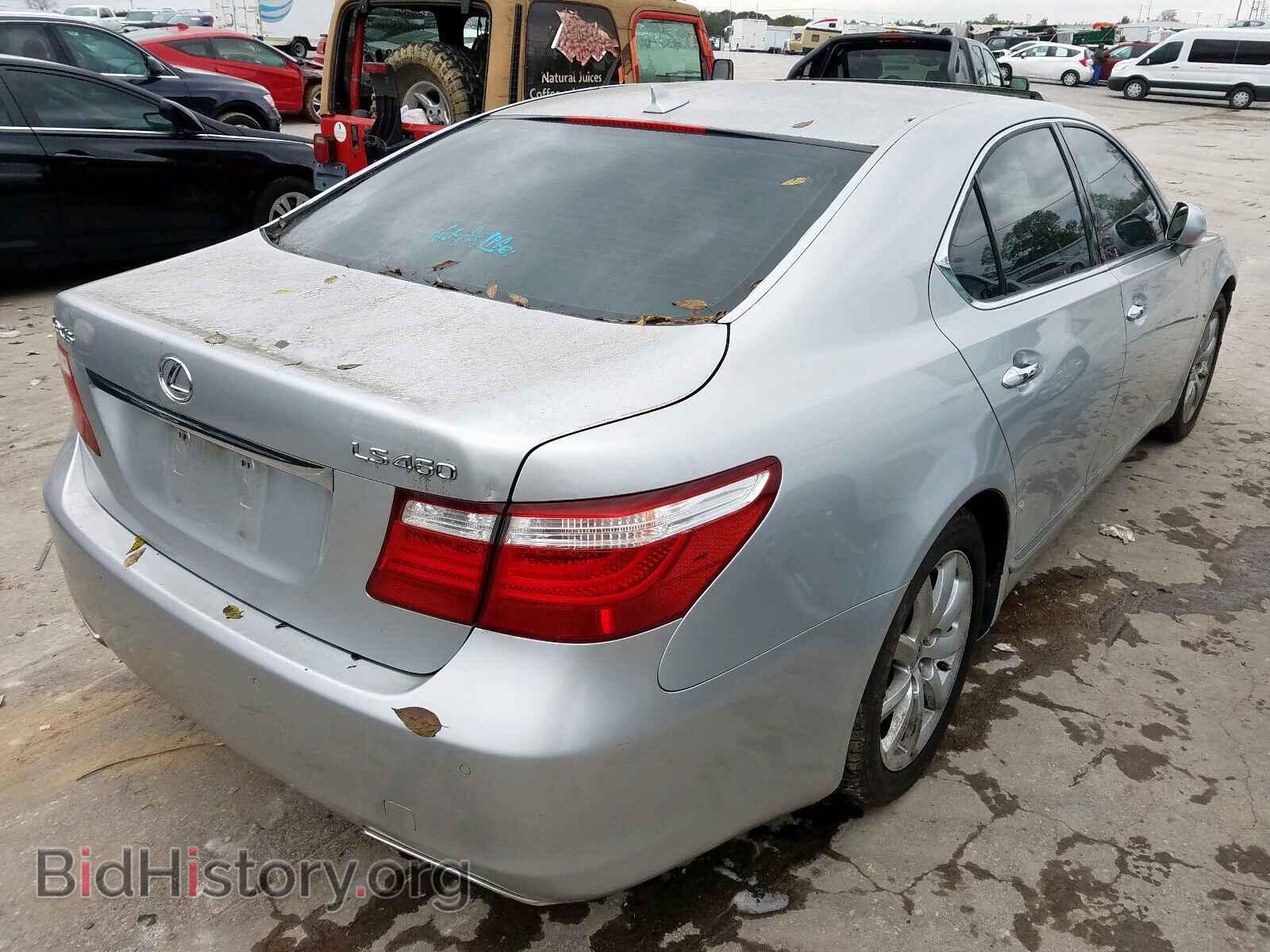 2007 LEXUS LS460 - VIN: JTHBL46F775051848 - Фото 4