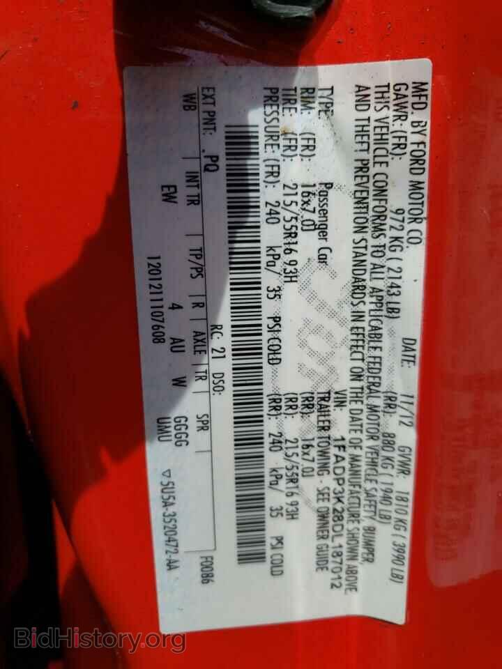 2013 FORD FOCUS - VIN: 1FADP3K28DL187012 - Photo 13