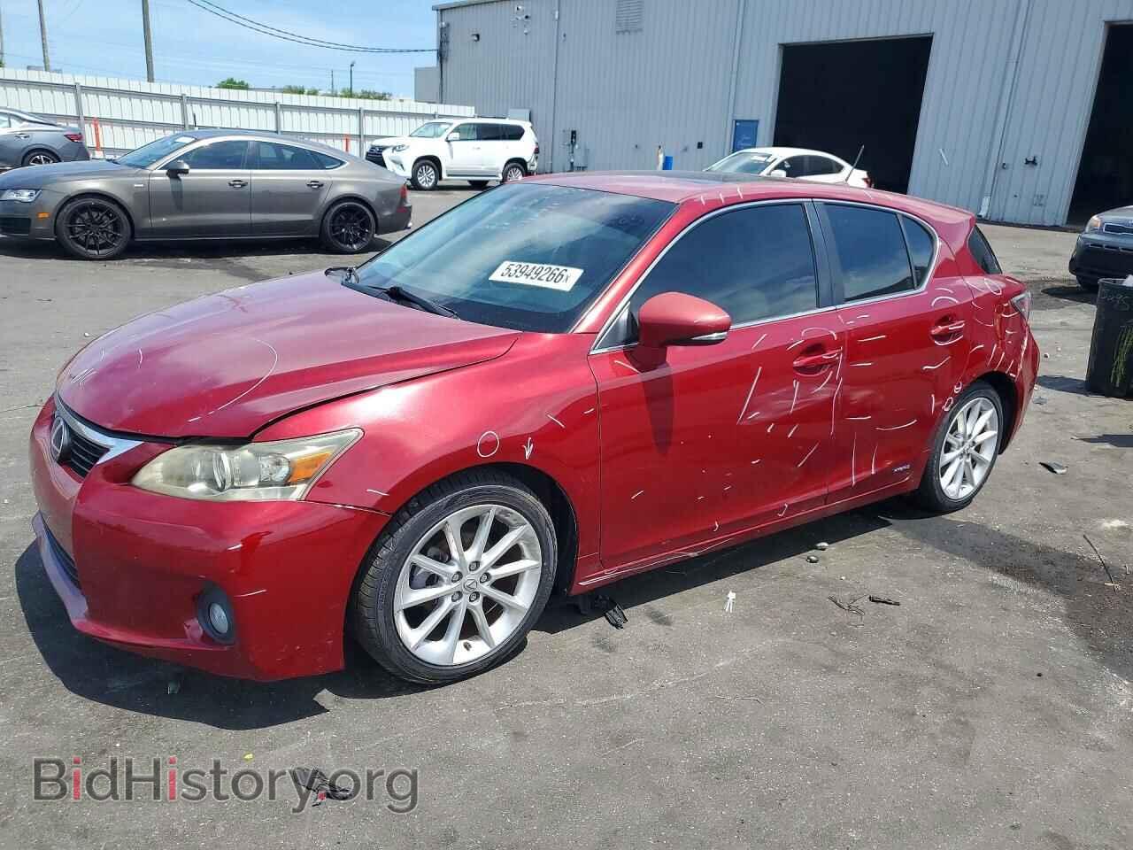 Photo JTHKD5BH0B2010126 - LEXUS CT 200 2011