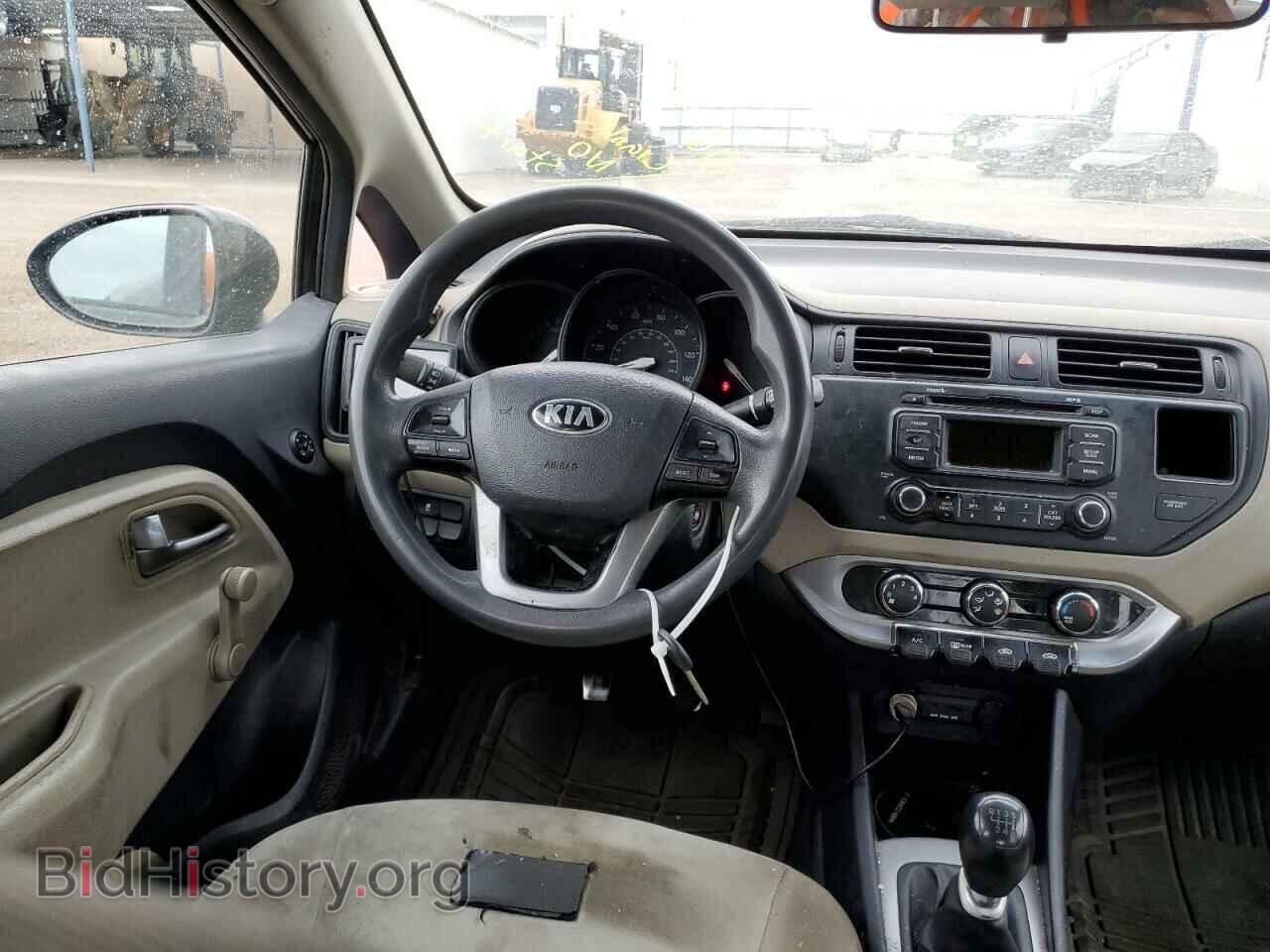 2013 KIA RIO - VIN: KNADM4A36D6155934 - Фото 9
