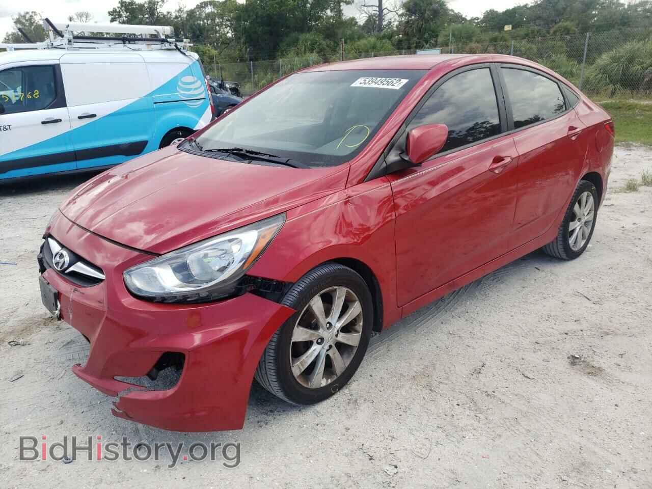 2012 HYUNDAI ACCENT - VIN: KMHCU4AE5CU080052 - Фото 2