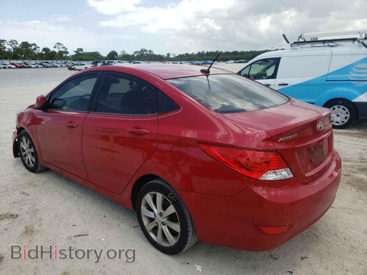 2012 HYUNDAI ACCENT - VIN: KMHCU4AE5CU080052 - Фото 3
