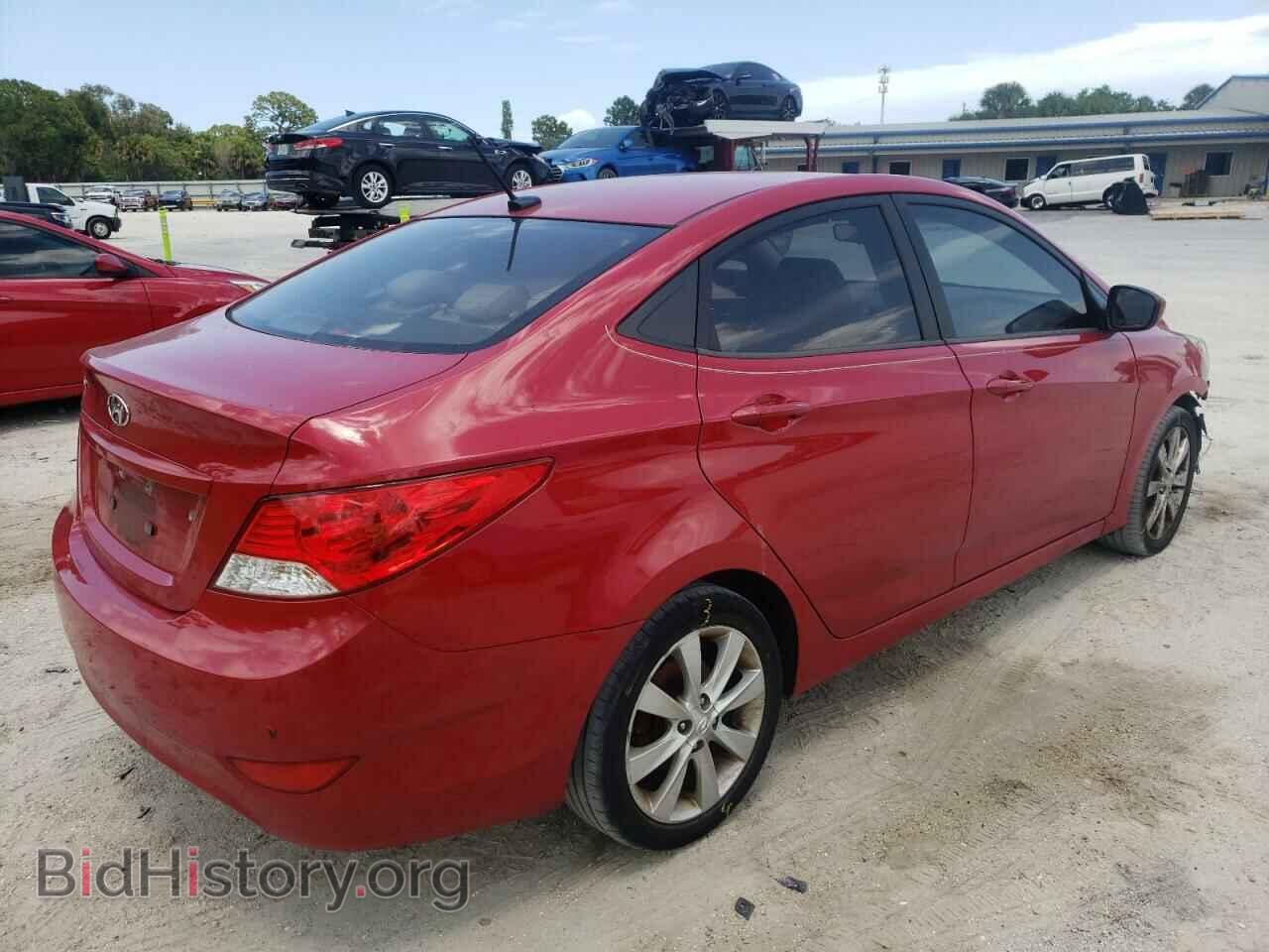 2012 HYUNDAI ACCENT - VIN: KMHCU4AE5CU080052 - Фото 4