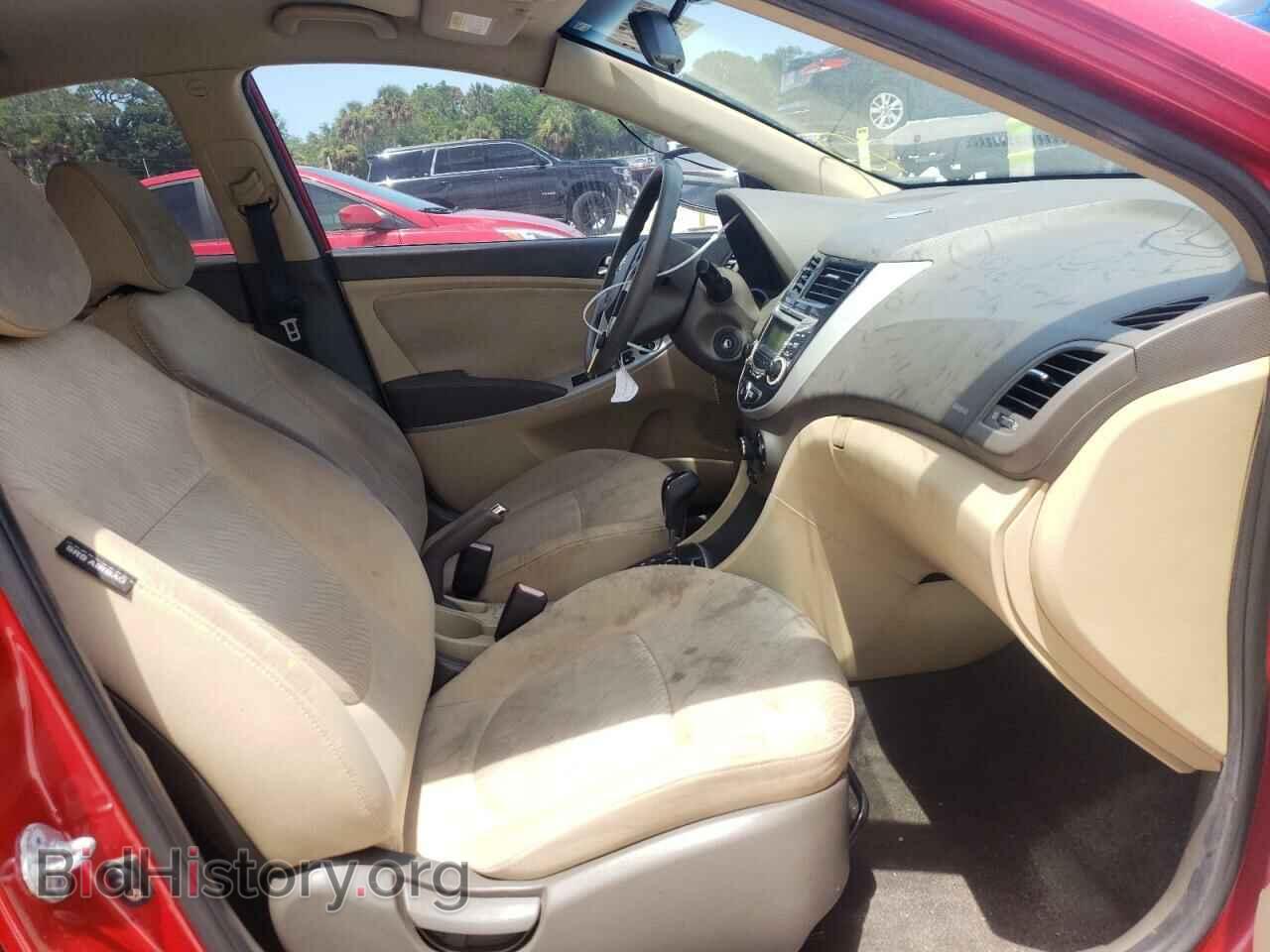 2012 HYUNDAI ACCENT - VIN: KMHCU4AE5CU080052 - Фото 5