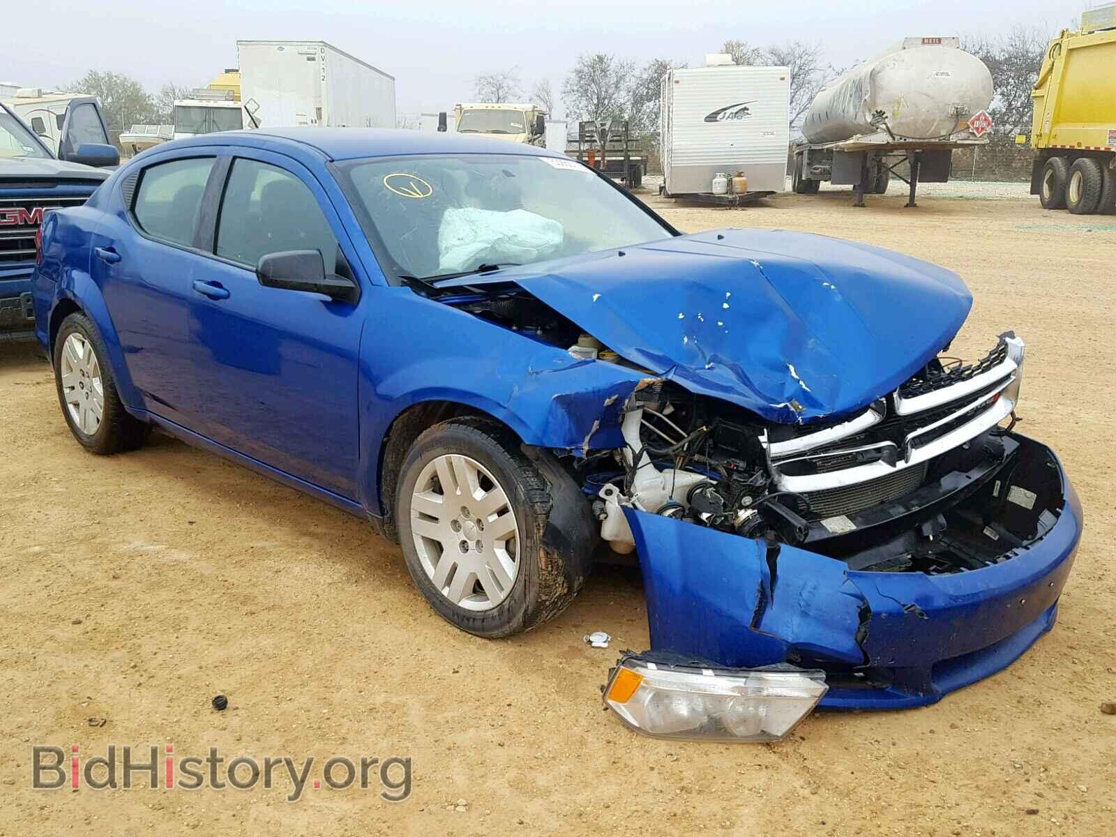 Фотография 1C3CDZAB2DN754312 - DODGE AVENGER 2013
