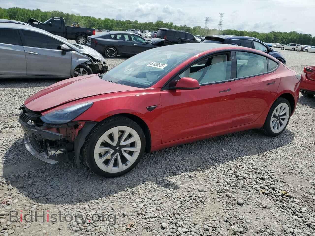 Photo 5YJ3E1EA7MF908751 - TESLA MODEL 3 2021