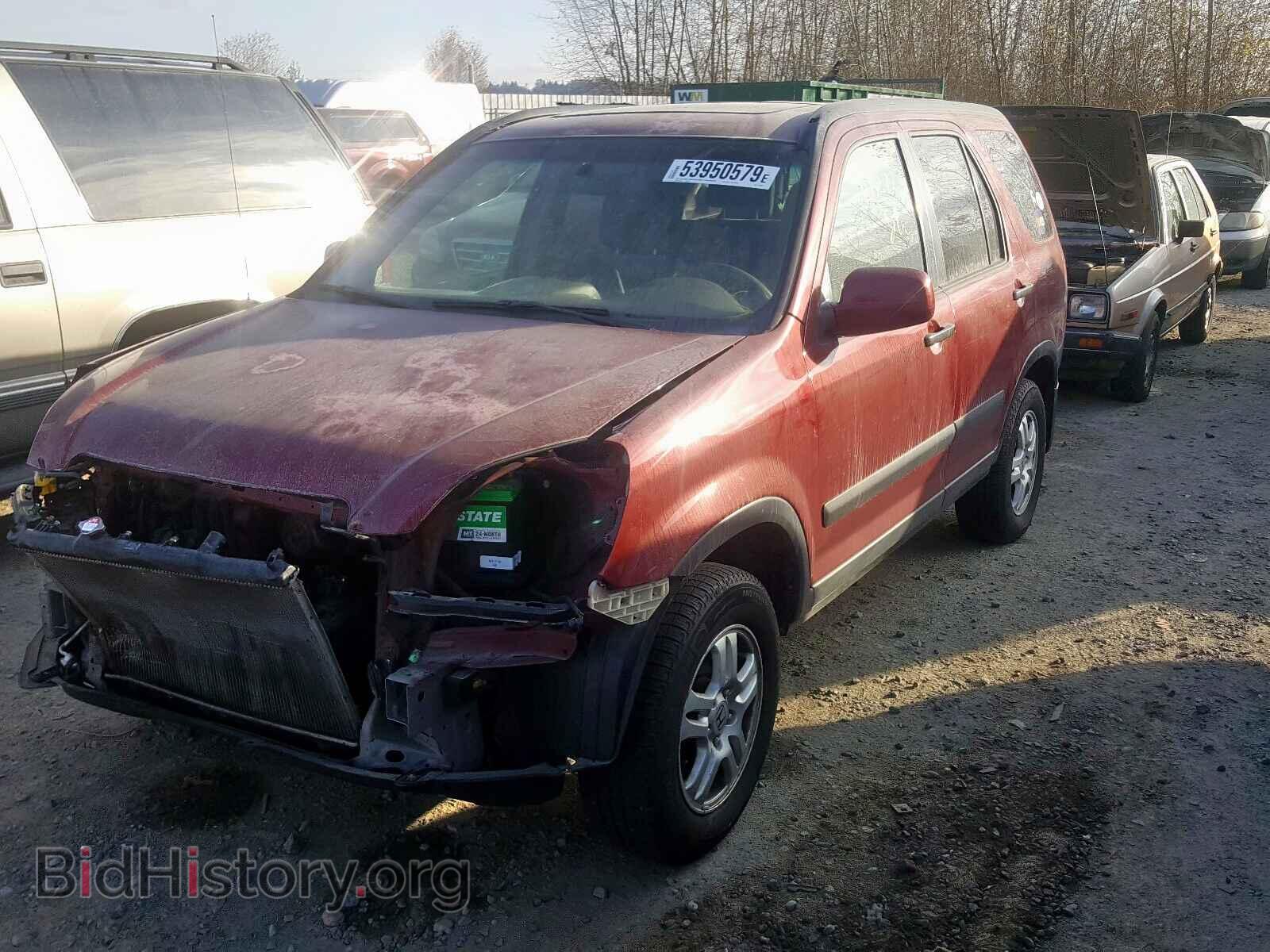 2004 HONDA CR-V EX - VIN: JHLRD78874C058550 - Фото 2