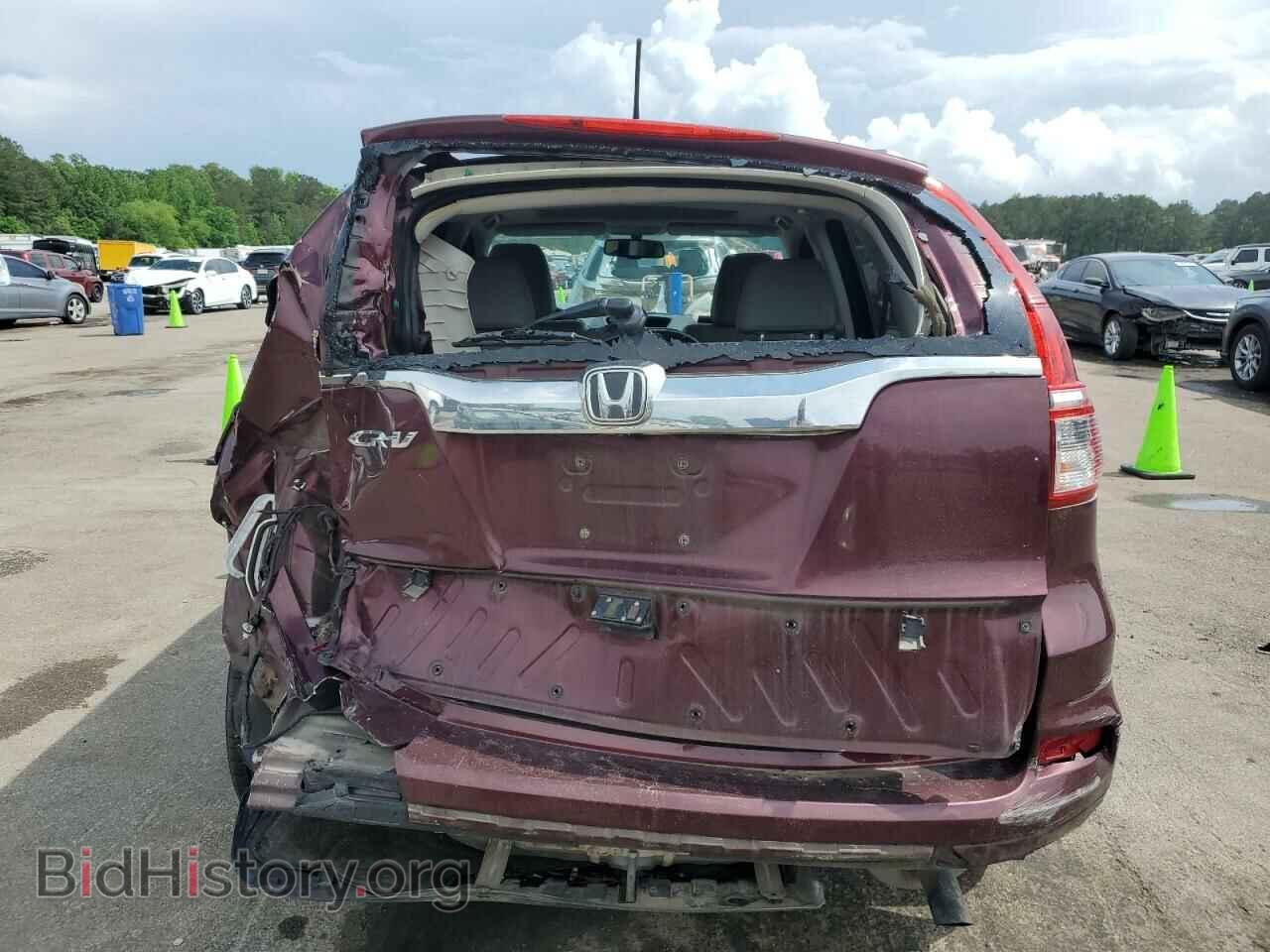 2016 HONDA CRV - VIN: 5J6RM3H75GL021069 - Фото 6