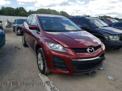 2011 Mazda CX-7, красный — VIN JM3ER2A56B0376911, Copart