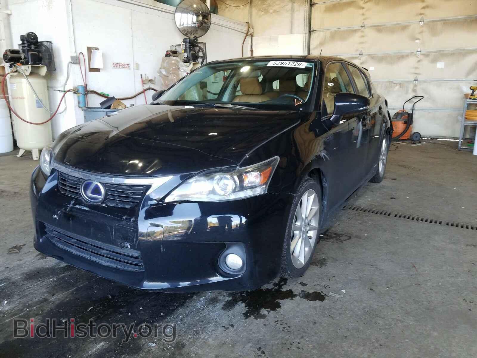 2013 LEXUS CT 200 - VIN: JTHKD5BH3D2133454 - Фото 2