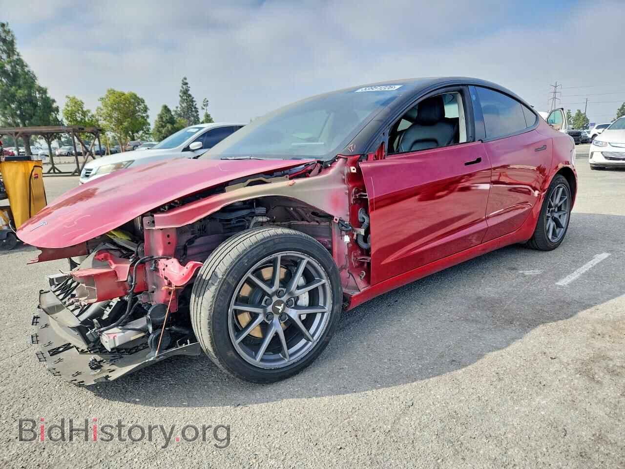Фотография 5YJ3E1EA5NF246184 - TESLA MODEL 3 2022