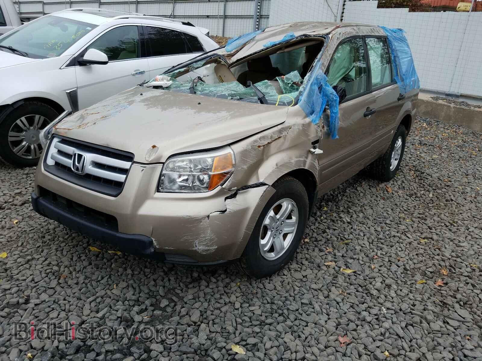 2007 HONDA PILOT - VIN: 2HKYF18127H512067 - Фото 2
