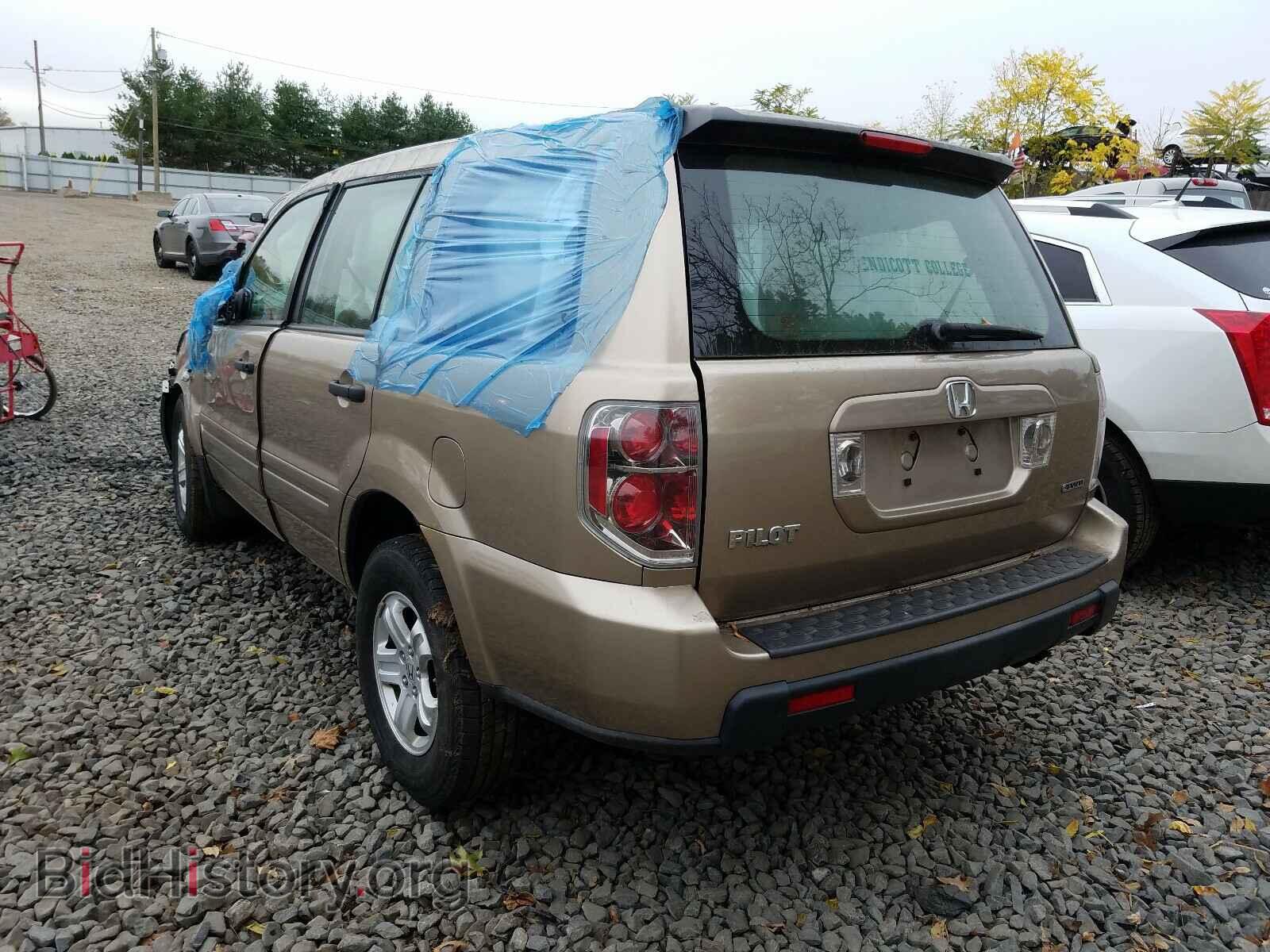 2007 HONDA PILOT - VIN: 2HKYF18127H512067 - Фото 3