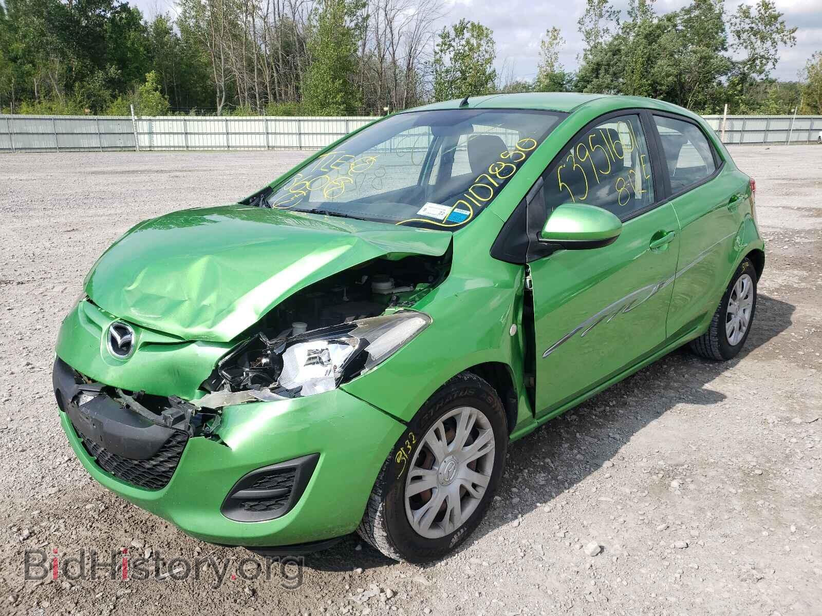 2012 MAZDA 2 - VIN: JM1DE1KZ6C0147299 - Photo 2