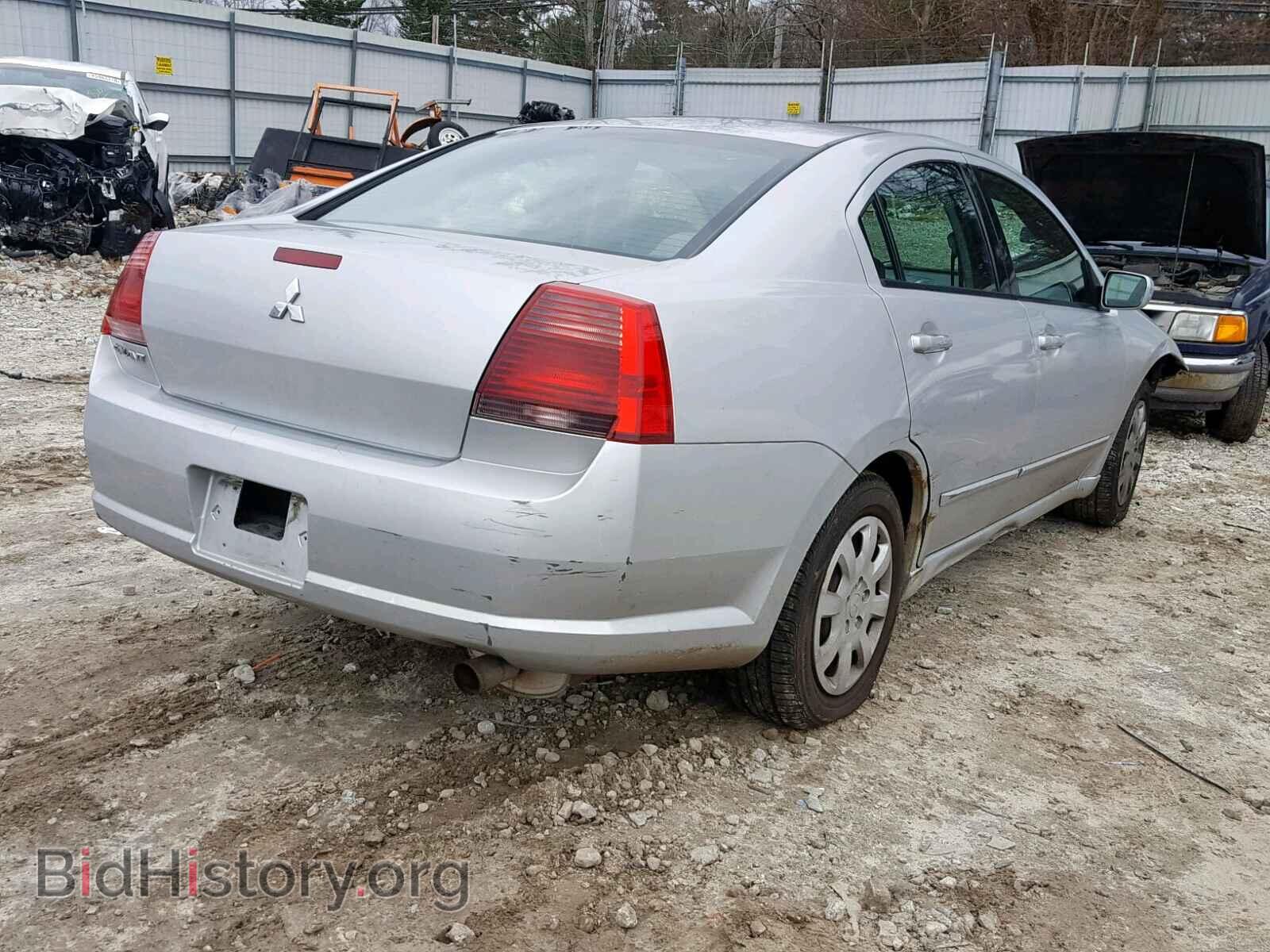 2006 MITSUBISHI GALANT - VIN: 4A3AB36F86E076862 - Фото 4