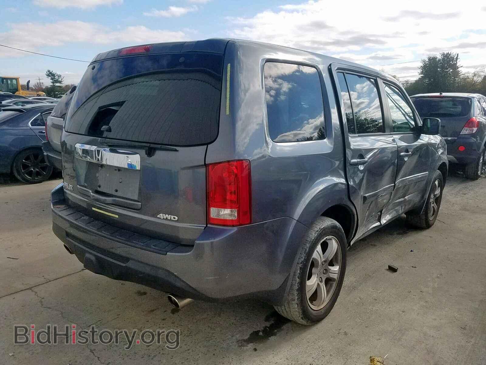 2012 HONDA PILOT - VIN: 5FNYF4H58CB061448 - Фото 4