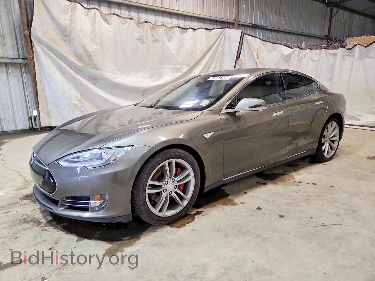 Photo 5YJSA1H49FF095882 - TESLA MODEL S 2015