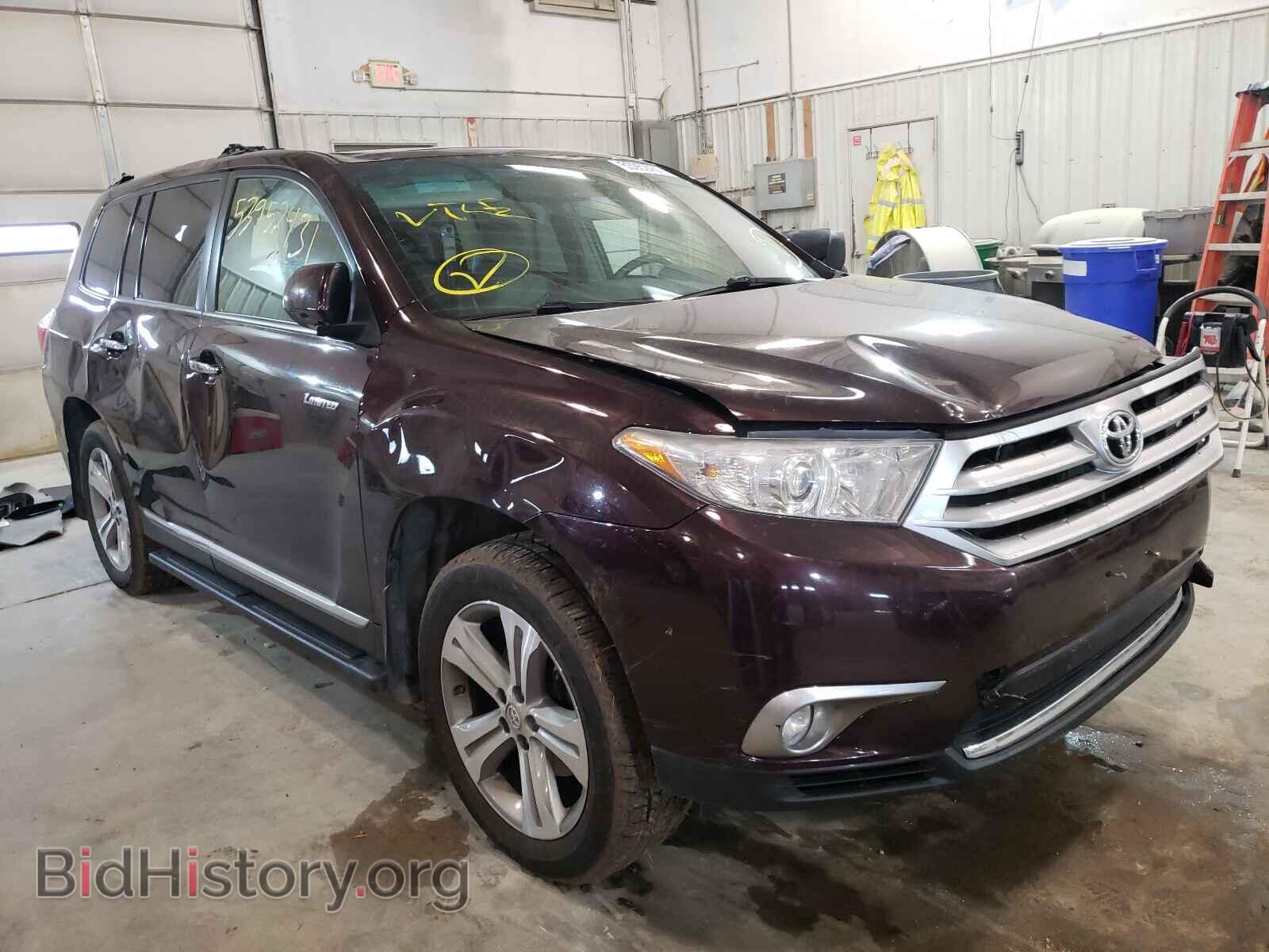 Фотография 5TDDK3EH9CS107853 - TOYOTA HIGHLANDER 2012