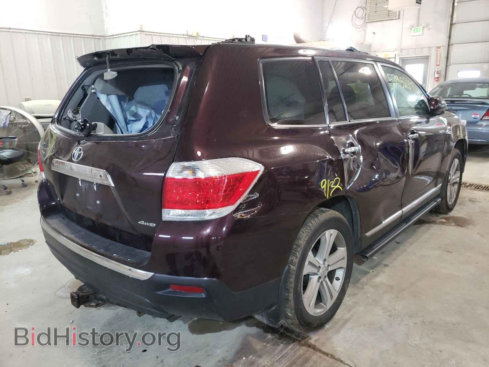 2012 TOYOTA HIGHLANDER - VIN: 5TDDK3EH9CS107853 - Фото 4