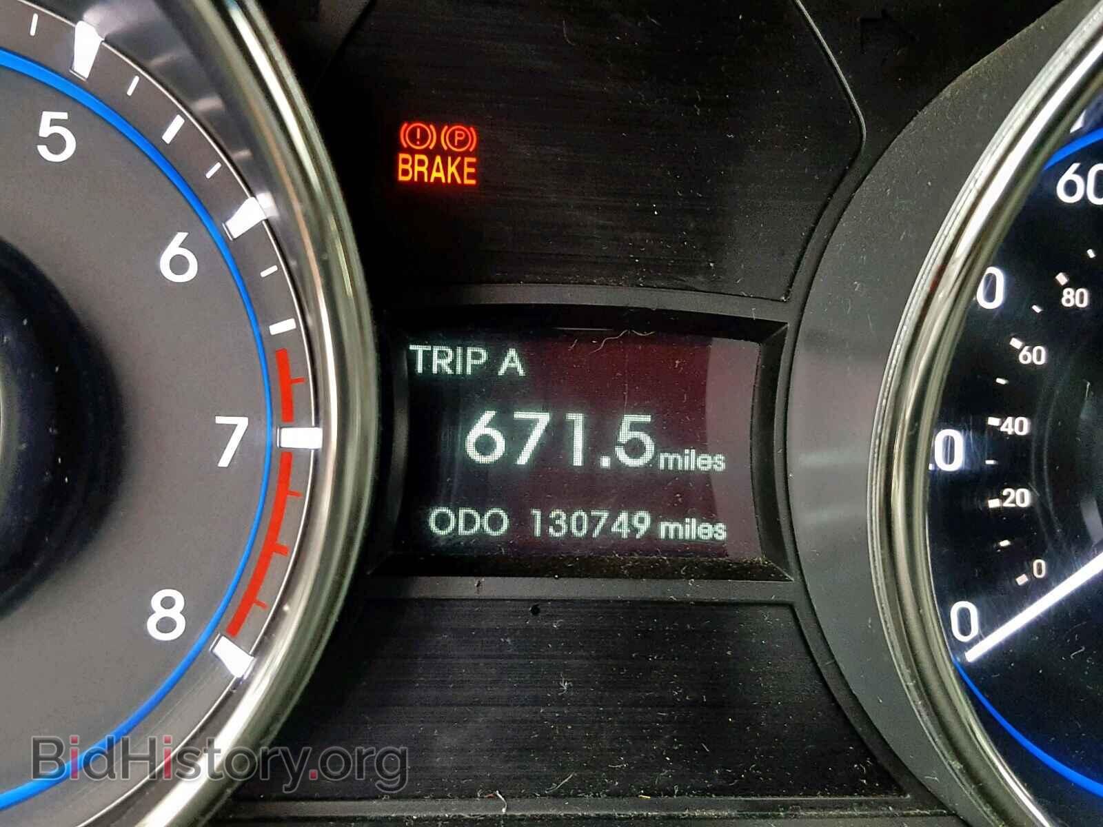 2012 HYUNDAI SONATA - VIN: 5NPEB4AC0CH361882 - Фото 8