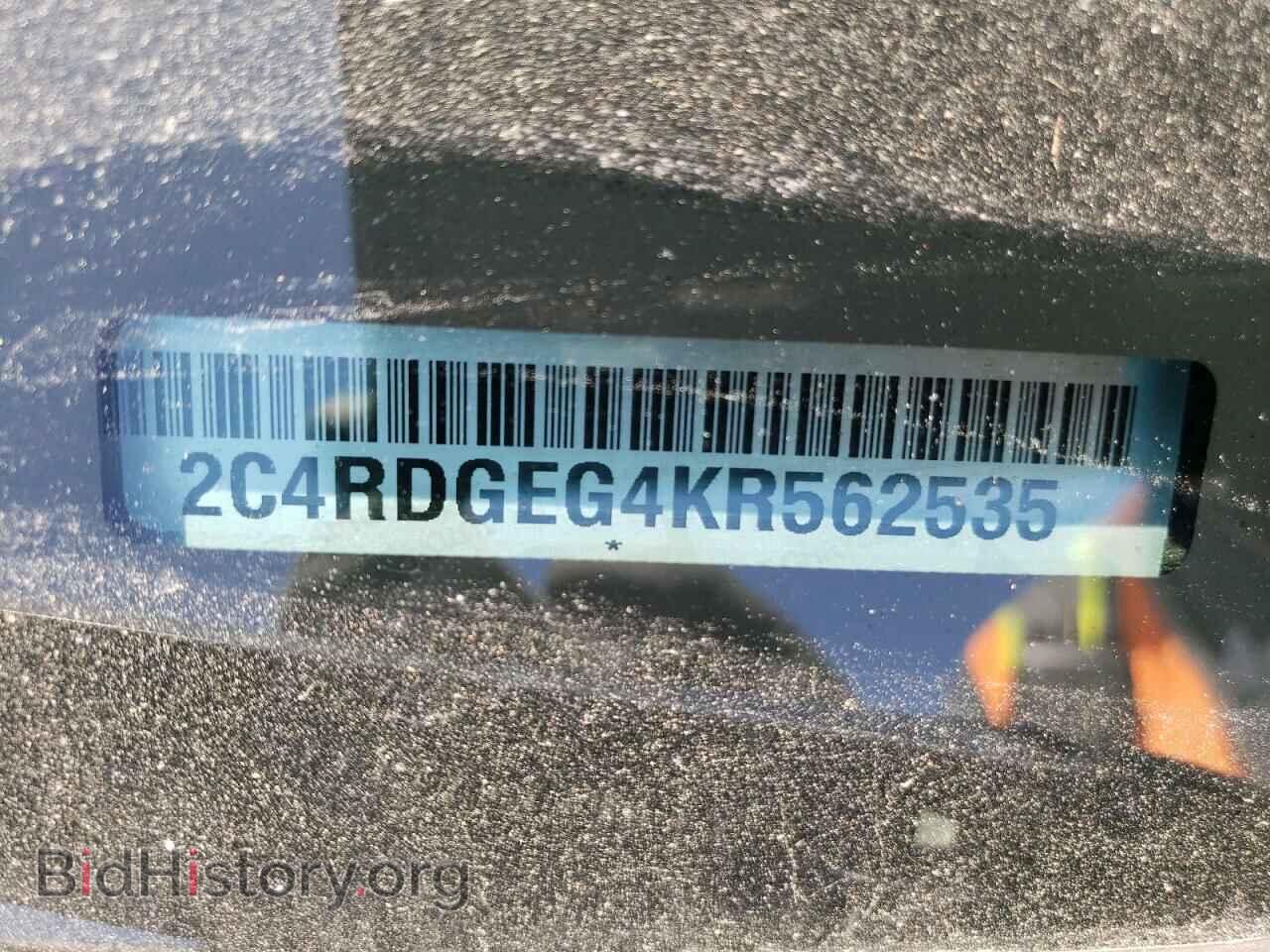 2019 DODGE CARAVAN - VIN: 2C4RDGEG4KR562535 - Фото 13