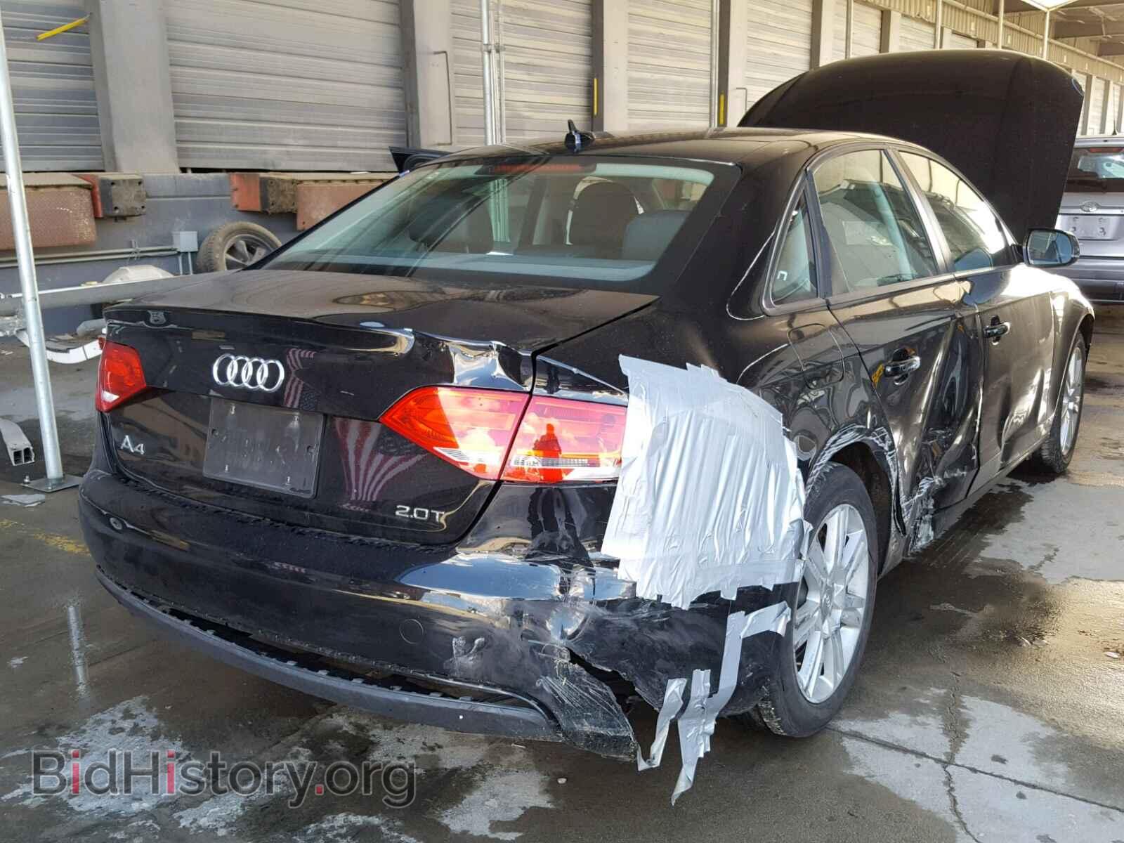 2011 AUDI A4 - VIN: WAUAFAFL2BN002801 - Фото 4