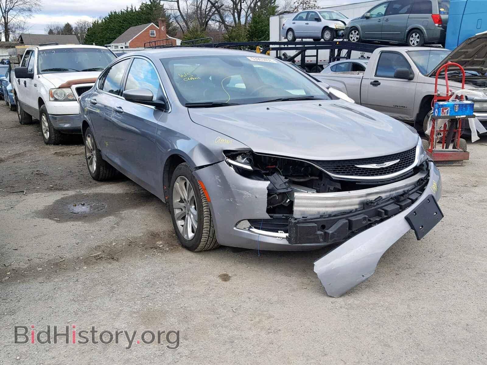 Фотография 1C3CCCABXGN189490 - CHRYSLER 200 2016