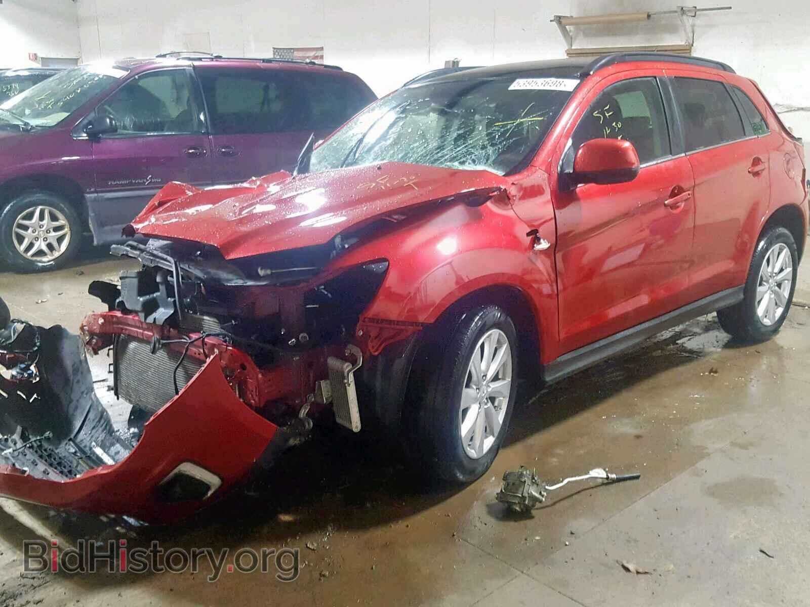 2015 MITSUBISHI OUTLANDER - VIN: 4A4AR4AU1FE040109 - Фото 2