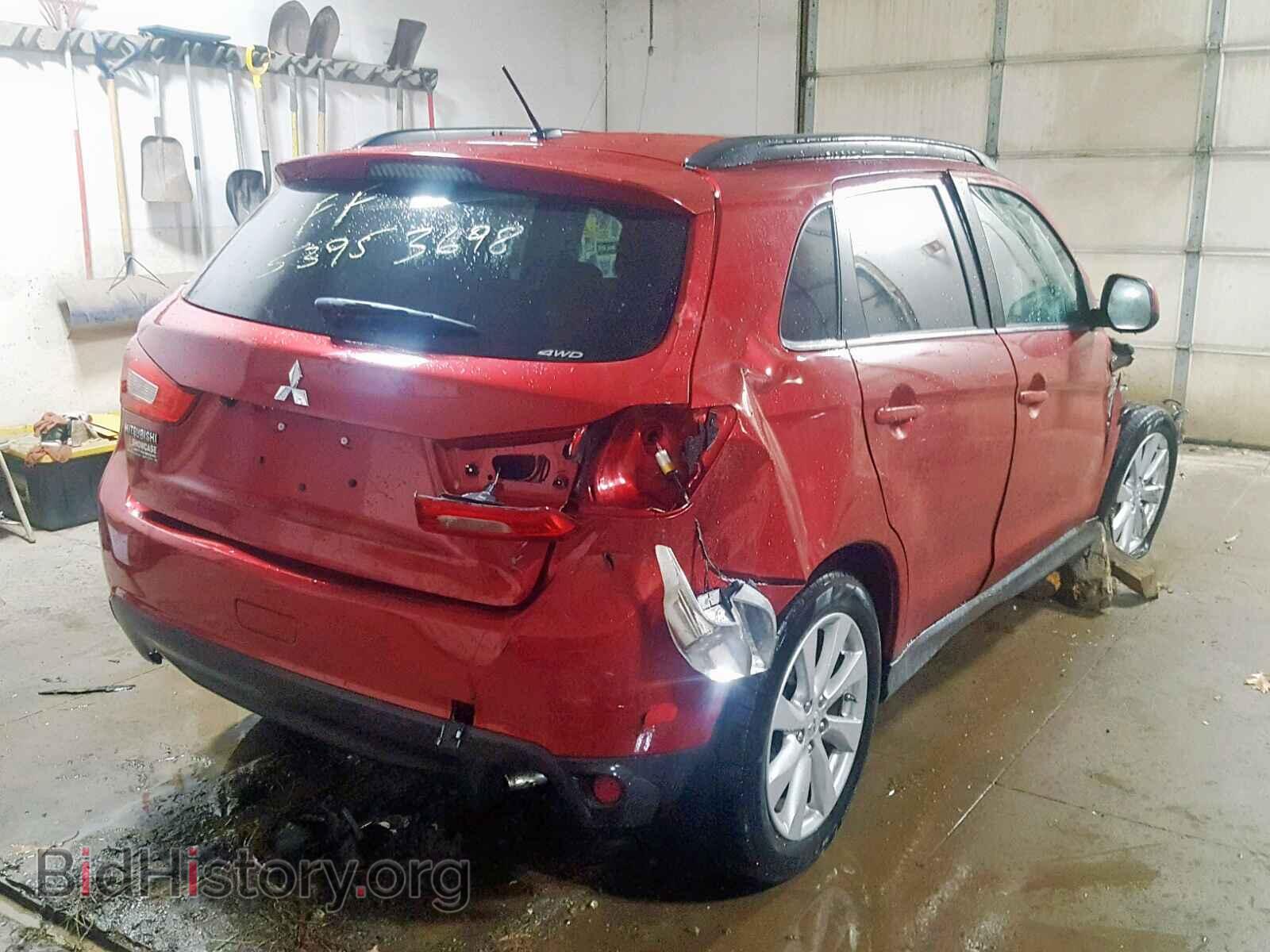 2015 MITSUBISHI OUTLANDER - VIN: 4A4AR4AU1FE040109 - Фото 4