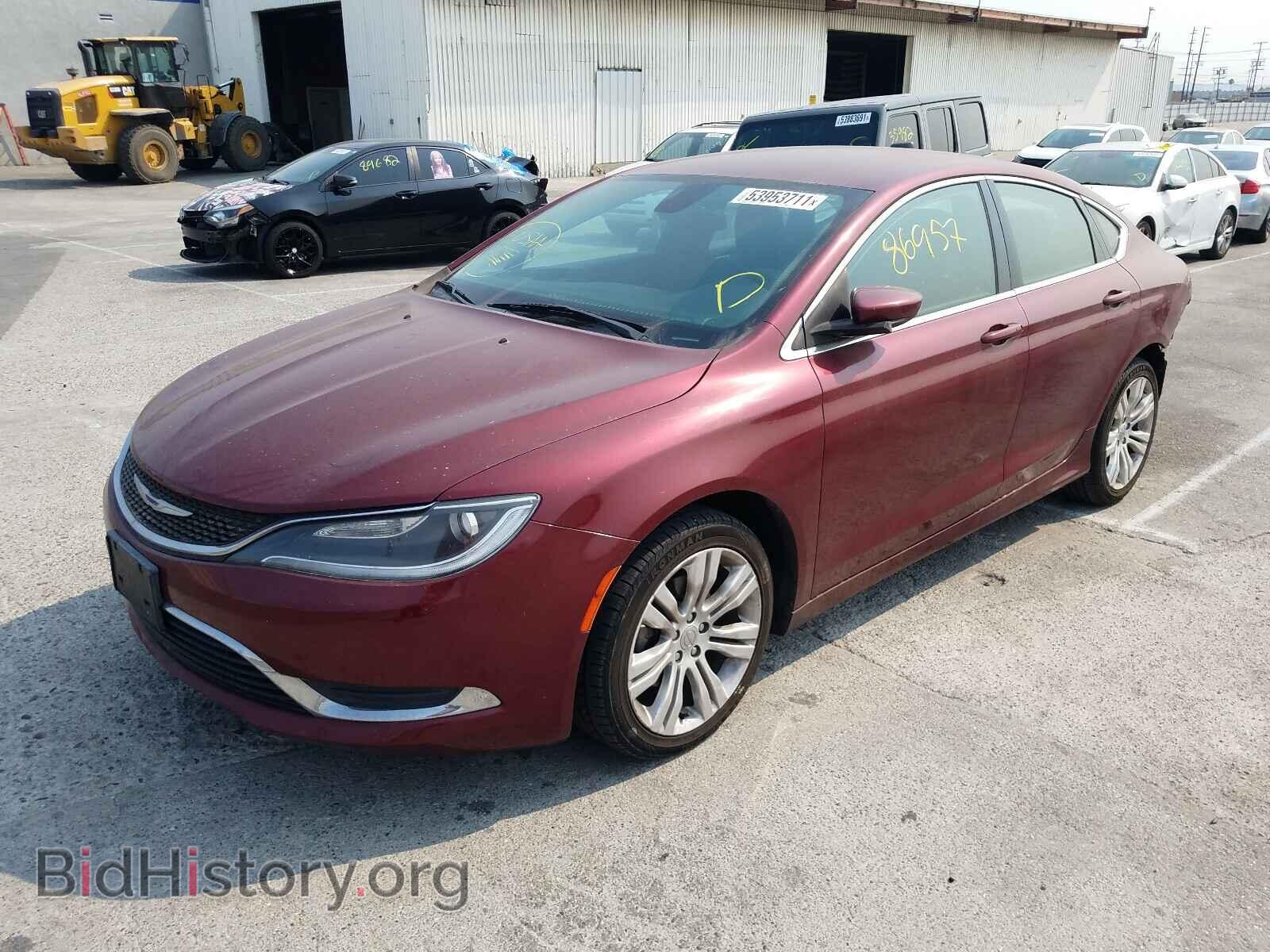 2015 CHRYSLER 200 - VIN: 1C3CCCAB6FN623581 - Фото 2