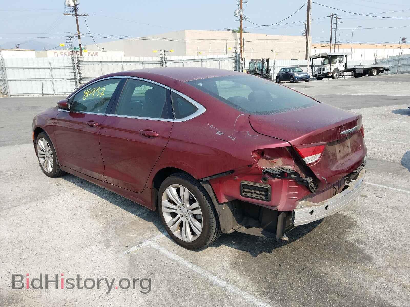 2015 CHRYSLER 200 - VIN: 1C3CCCAB6FN623581 - Фото 3