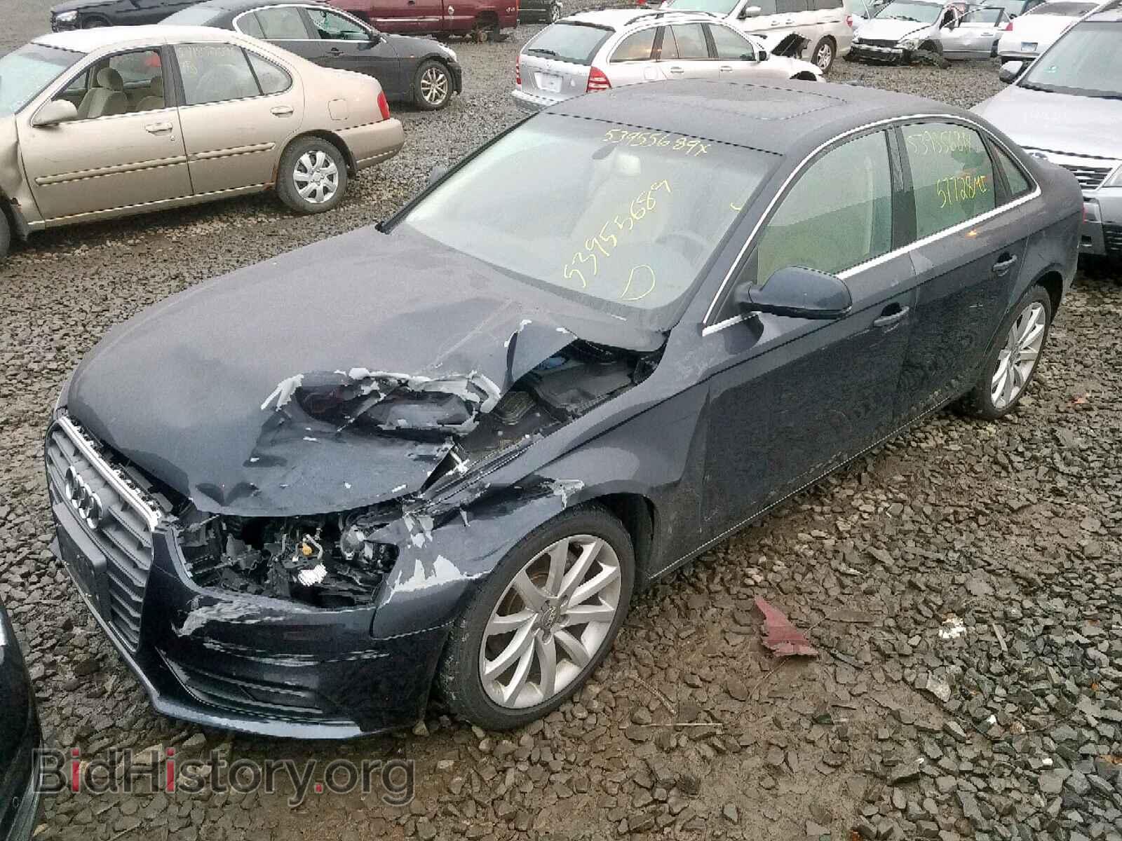 2013 AUDI A4 - VIN: WAUFFAFL5DN031234 - Фото 2