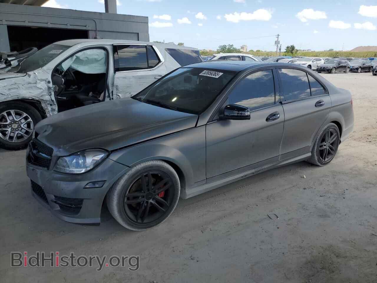 Photo WDDGF4HB2DR296172 - MERCEDES-BENZ C-CLASS 2013