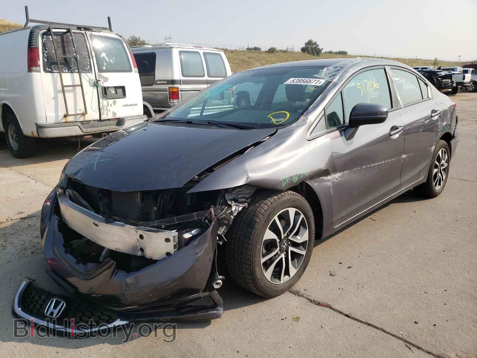 2015 HONDA CIVIC - VIN: 19XFB2F87FE042405 - Фото 2
