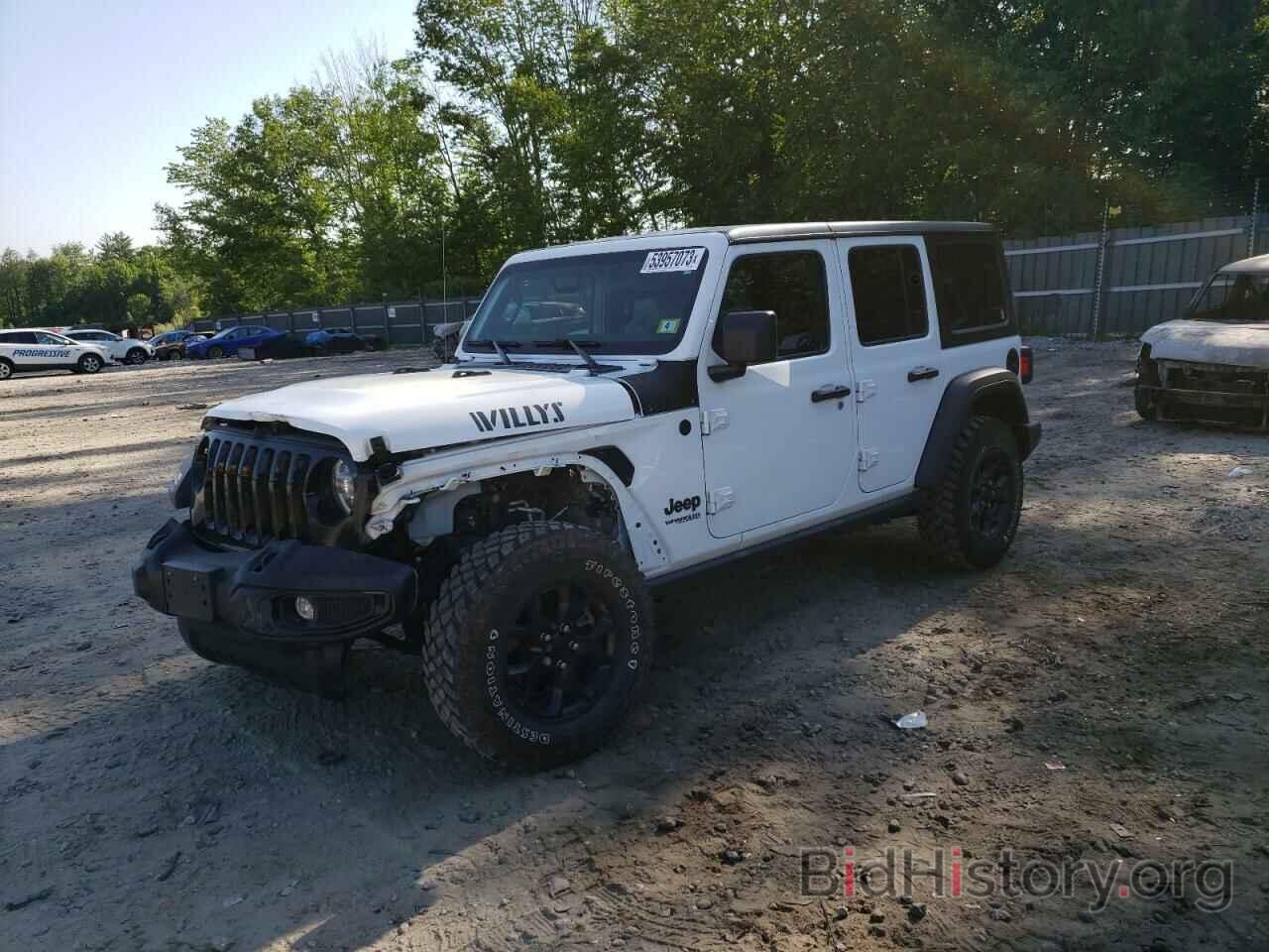 Фотография 1C4HJXDG1MW717557 - JEEP WRANGLER 2021