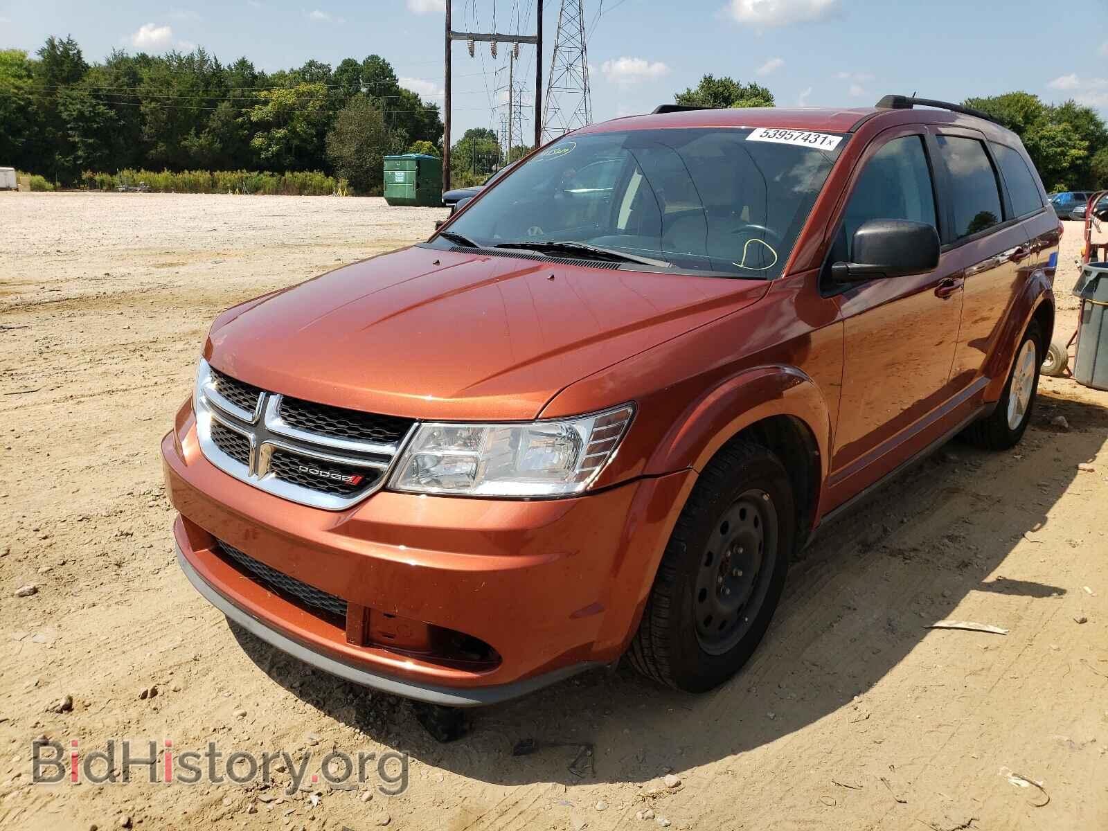 2014 DODGE JOURNEY - VIN: 3C4PDCAB8ET117405 - Фото 2