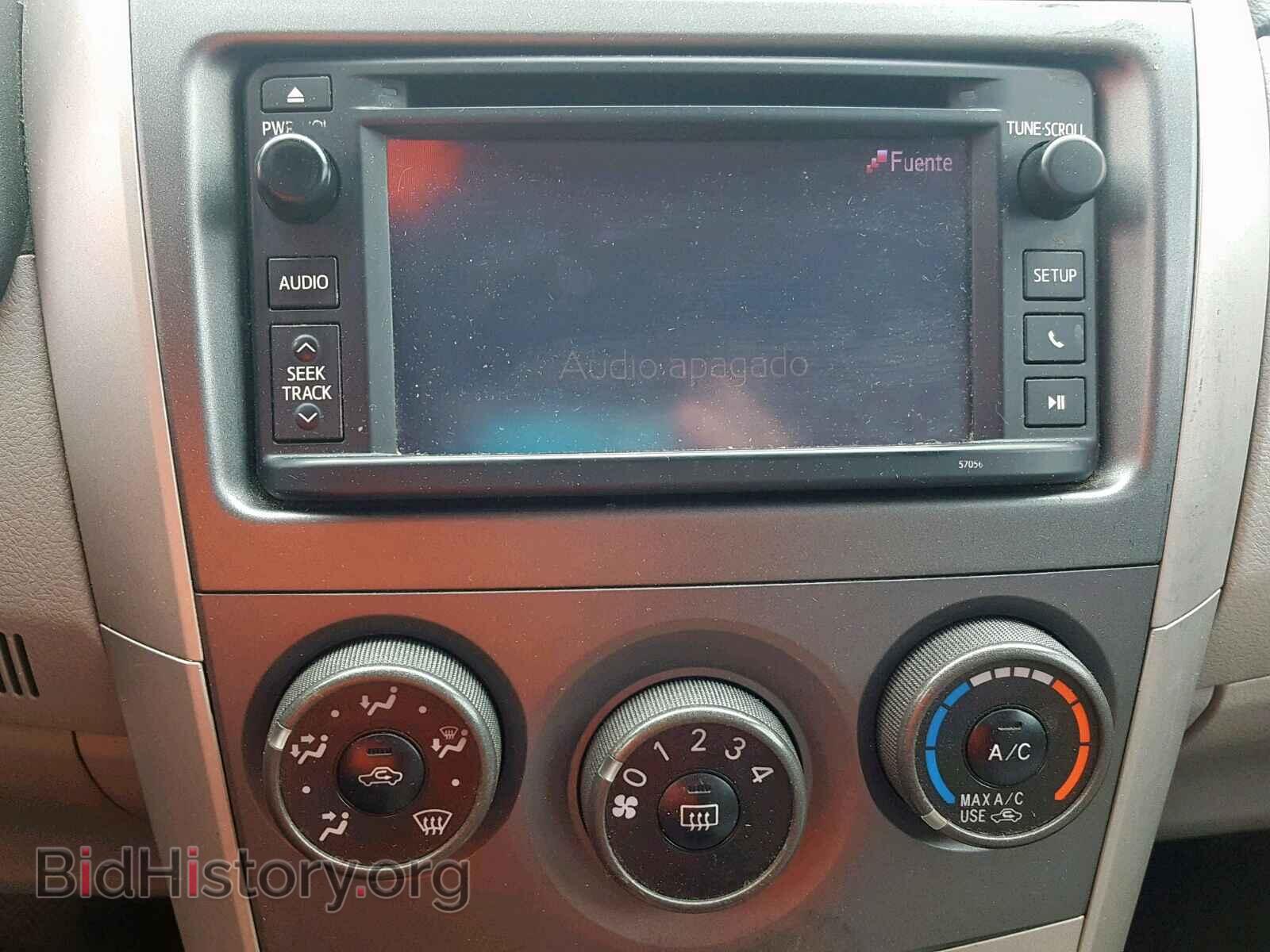 2013 TOYOTA COROLLA BA - VIN: 5YFBU4EE6DP126500 - Фото 9