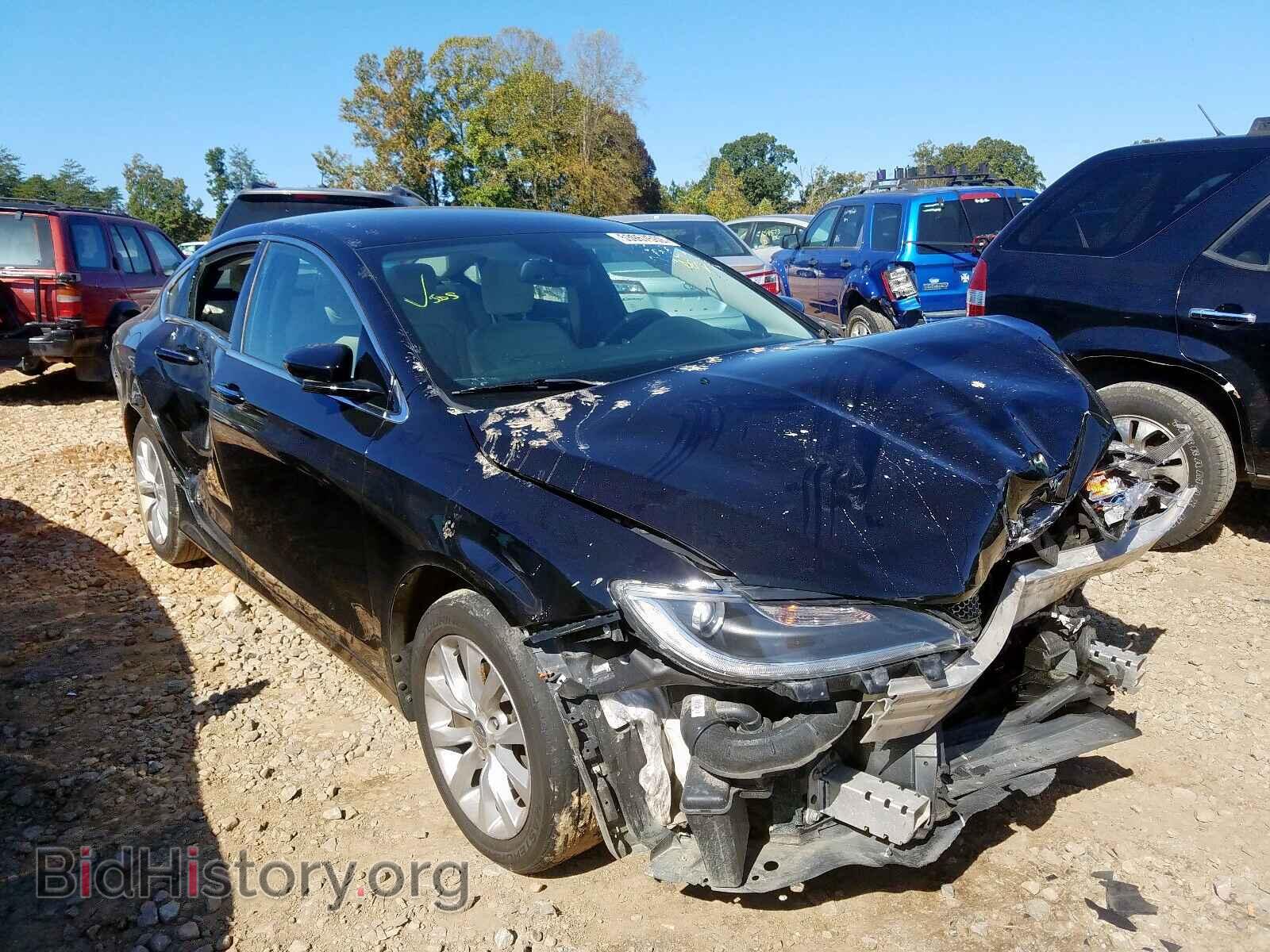 Фотография 1C3CCCCB1FN545143 - CHRYSLER 200 2015